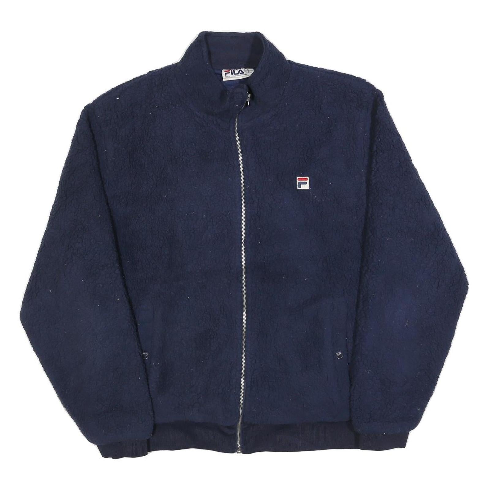 Buy FILA Womens Navy Blue Classic Polyester Zip Up Fleece Jacket XL Casual Outerwear Refurbished - $36.39 FILA Womens Navy Blue Classic Polyester Zip Up Fleece Jacket XL Casual Outerwear Refurbished - N/A refurbished available on Cerqular