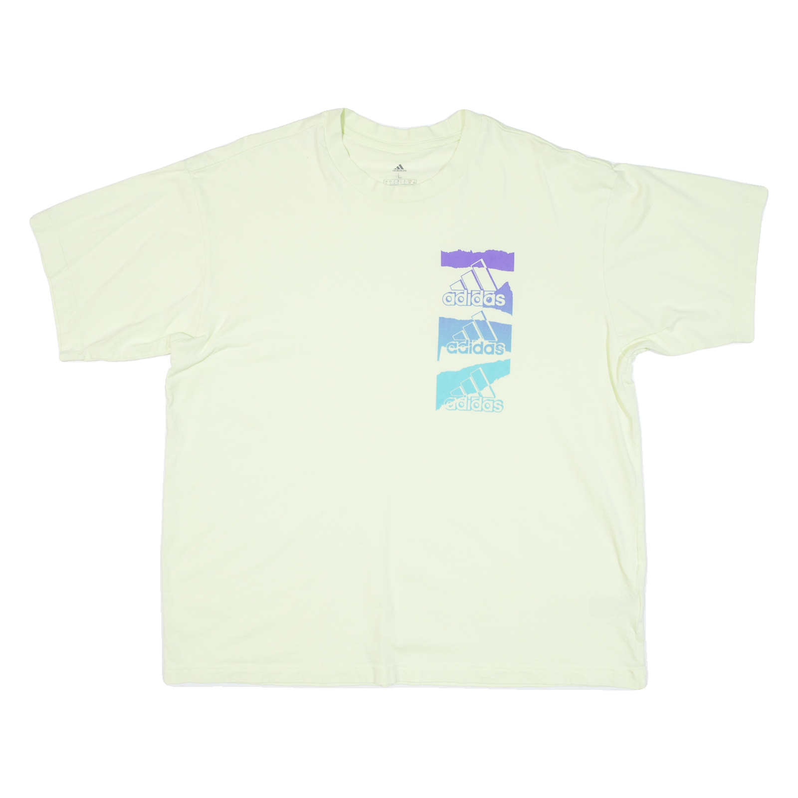 ADIDAS Mens T-Shirt Green L Refurbished - N/A refurbished available on Cerqular