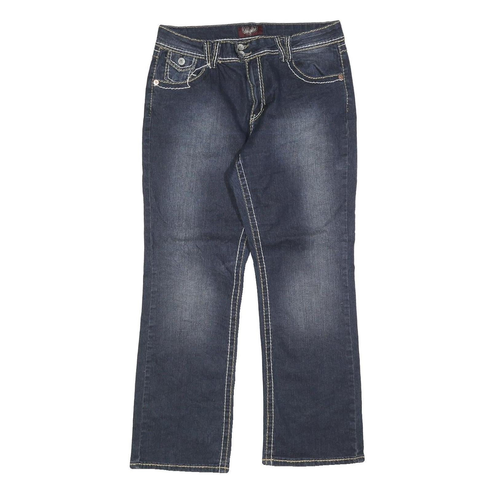 Buy ANGELS Womens Regular Fit Blue Denim Jeans W32 L28 Contrast Stitching Refurbished - $23.39 ANGELS Womens Regular Fit Blue Denim Jeans W32 L28 Contrast Stitching Refurbished - N/A refurbished available on Cerqular