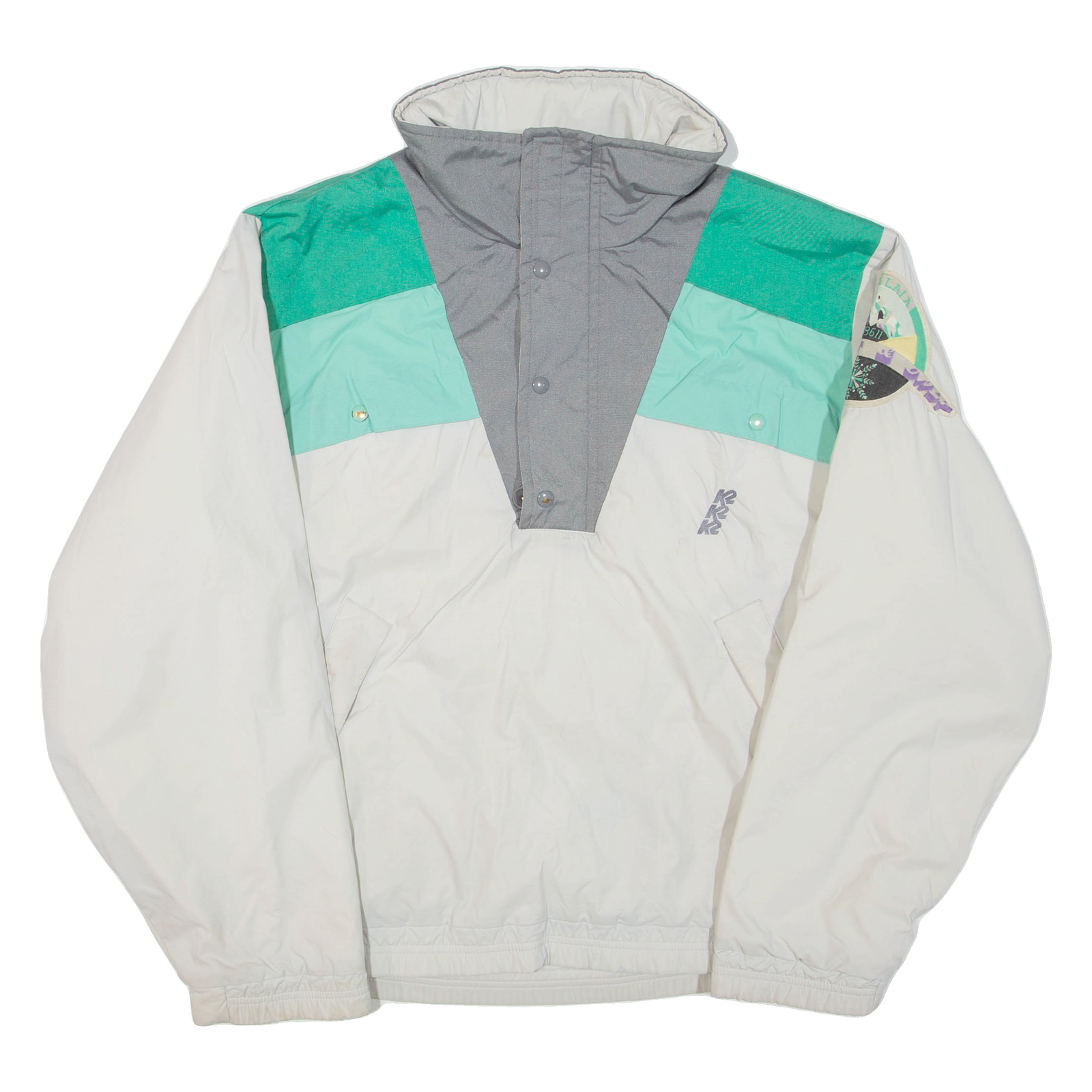 SPORT MARTY Mens Pullover Jacket White L Refurbished - N/A refurbished available on Cerqular