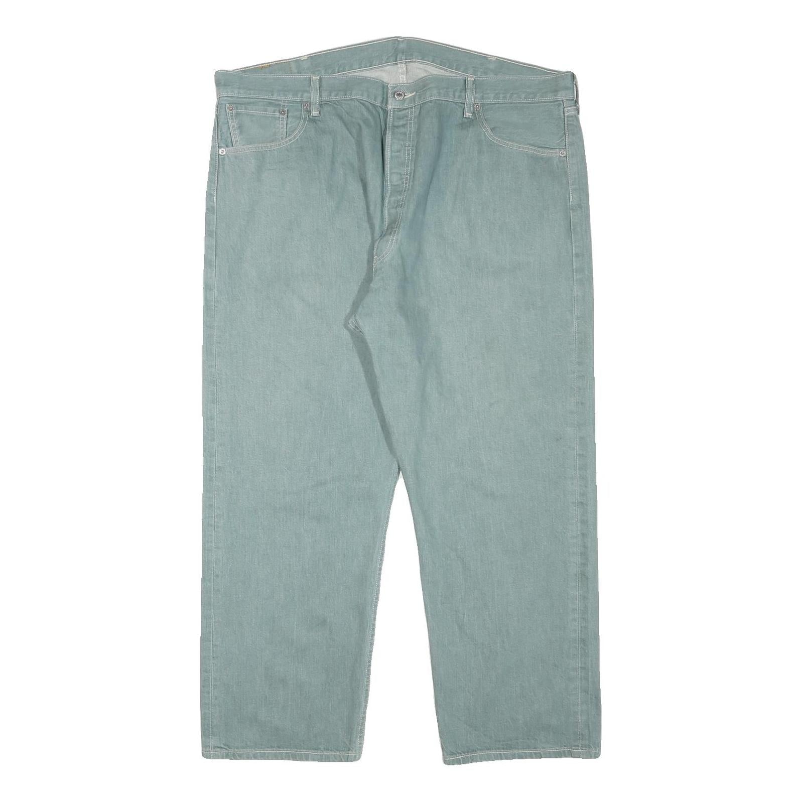 LEVI'S 501XX Mens Jeans Regular Straight Denim Light W43 L27 Classic Cotton Refurbished - N/A refurbished available on Cerqular