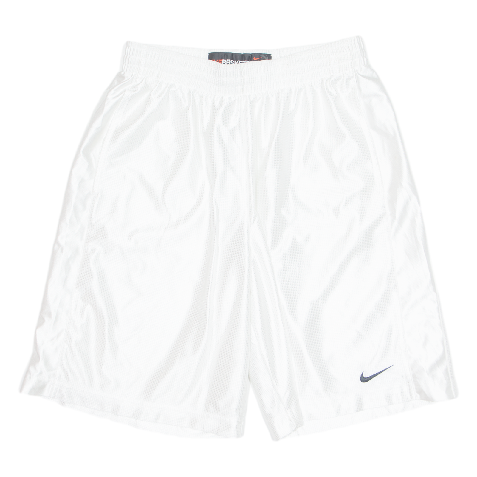 NIKE Basketball Mens Sports Shorts White Relaxed L W30 Refurbished - N/A refurbished available on Cerqular