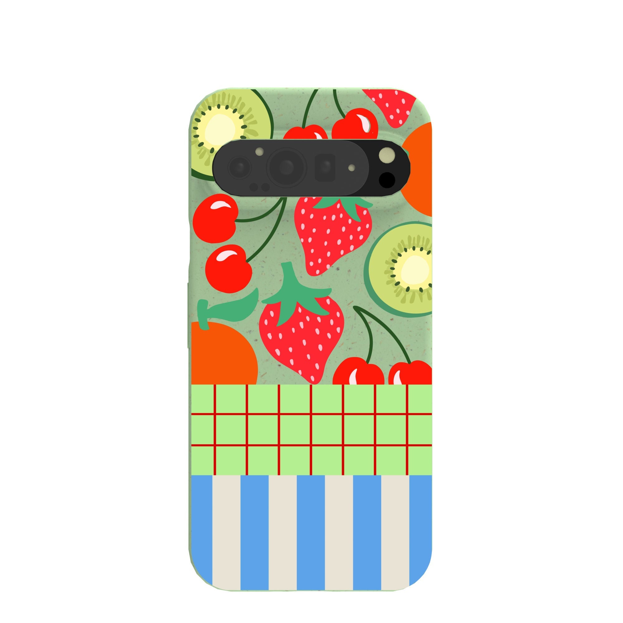 Sage Green Fresh Picnic Google Pixel 9 Pro XL Case Refurbished - Pela Case refurbished available on Cerqular