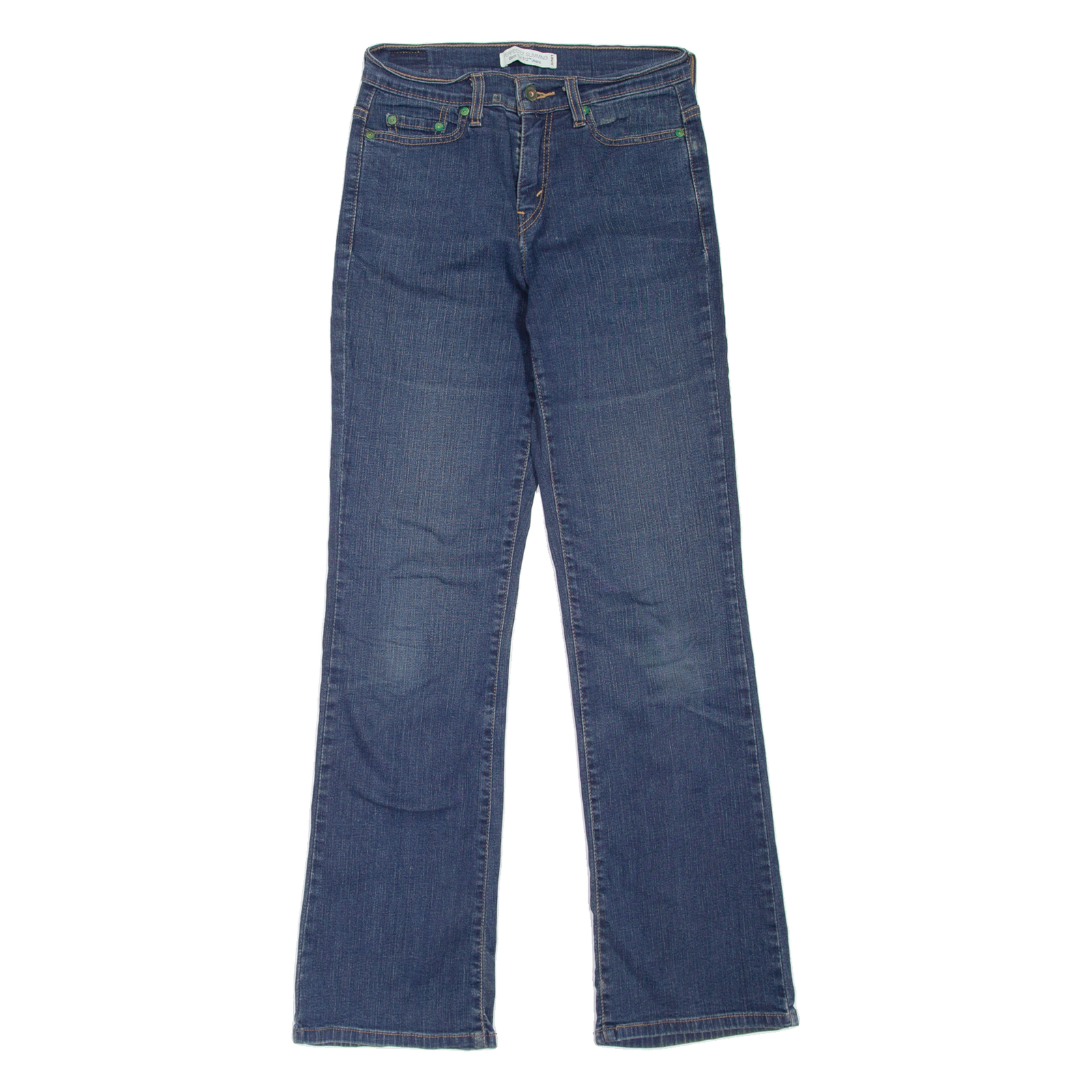 LEVI'S 512 Perfectly Slimming Womens Jeans Blue Regular Bootcut W26 L31 Refurbished - N/A refurbished available on Cerqular