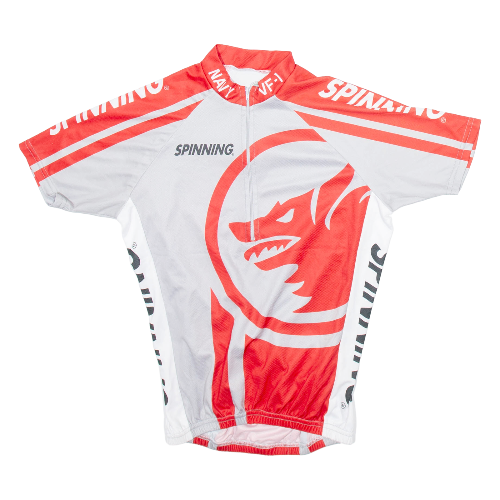 MAD DOG Cycling Mens Jersey Grey 1/2 Zip S Refurbished - N/A refurbished available on Cerqular