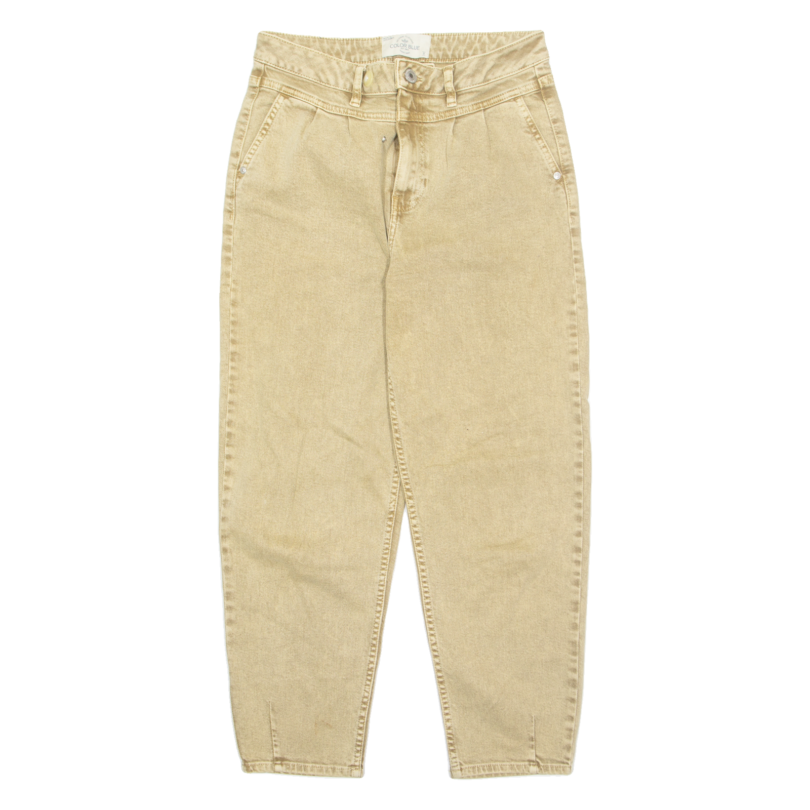 COLOR BLUE Womens Jeans Gold Regular Straight W28 L26 Refurbished - N/A refurbished available on Cerqular