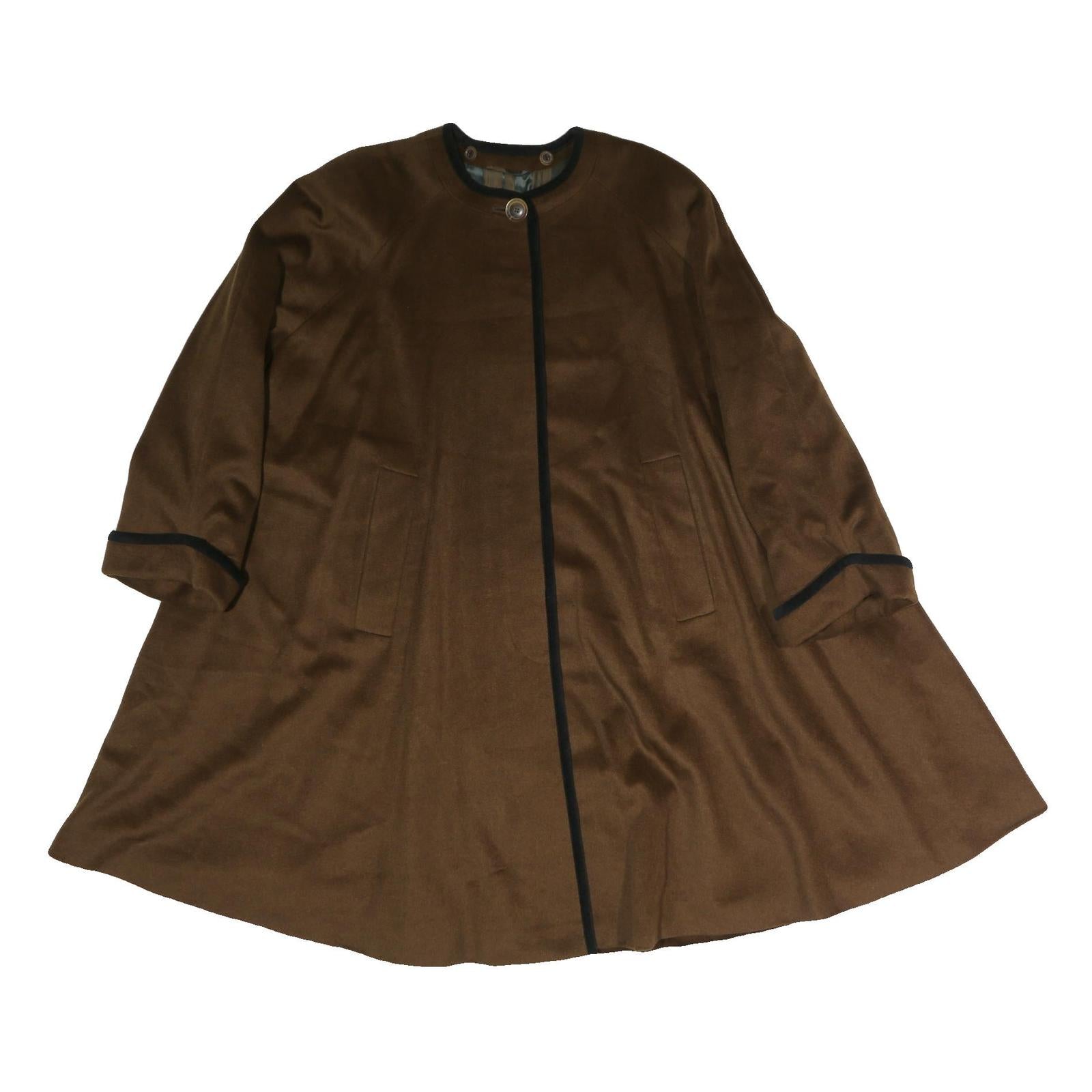 YELL Womens Brown Button Cotton Jacket L Classic Plain Stylish Outerwear Refurbished - N/A refurbished available on Cerqular