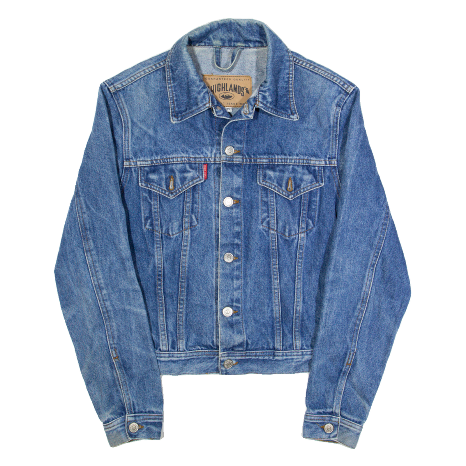 Buy HIGHLANDS Womens Denim Jacket Blue M Refurbished - $36.39 HIGHLANDS Womens Denim Jacket Blue M Refurbished - N/A refurbished available on Cerqular
