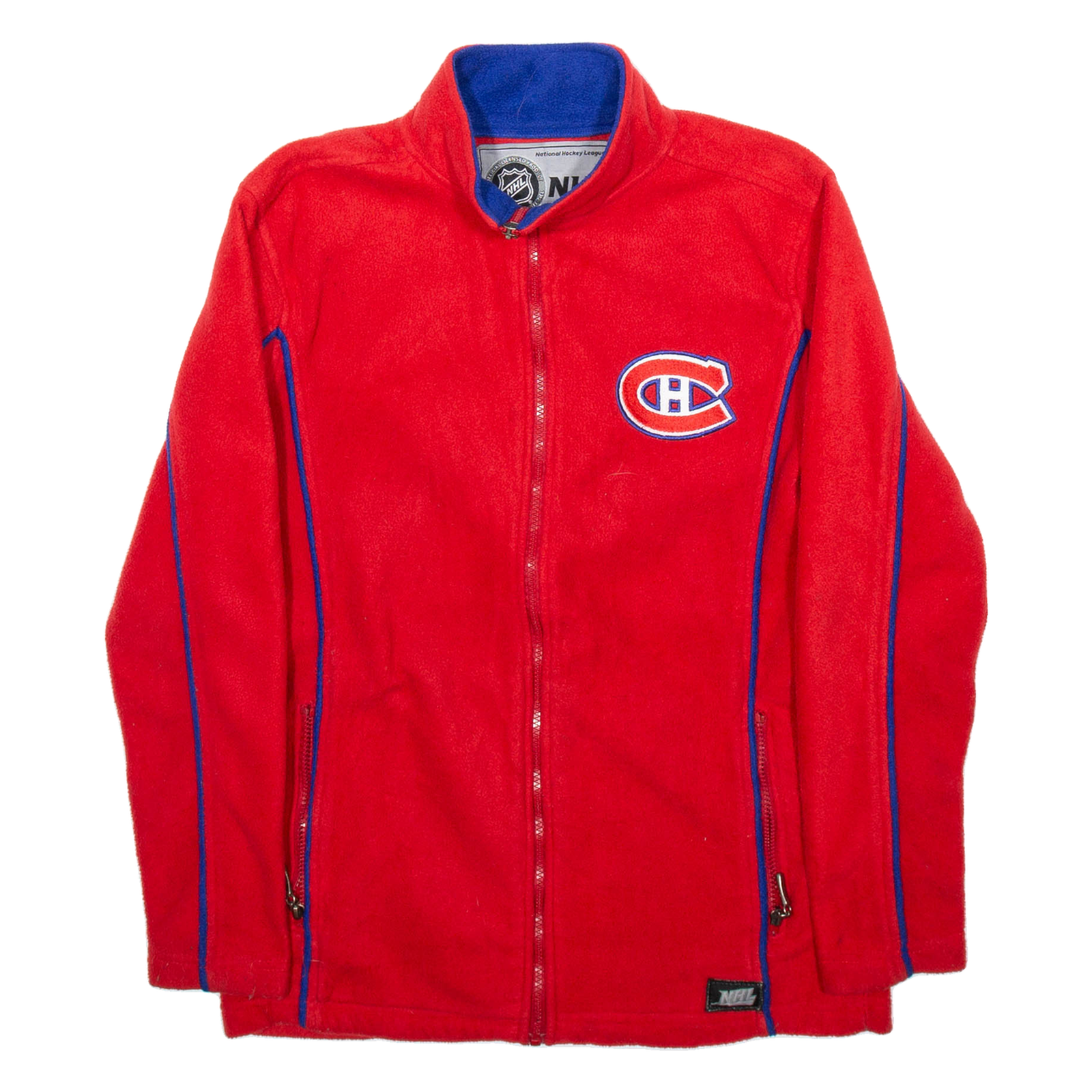 NHL Montreal Canadiens Mens Fleece Jacket Red USA S Refurbished - N/A refurbished available on Cerqular
