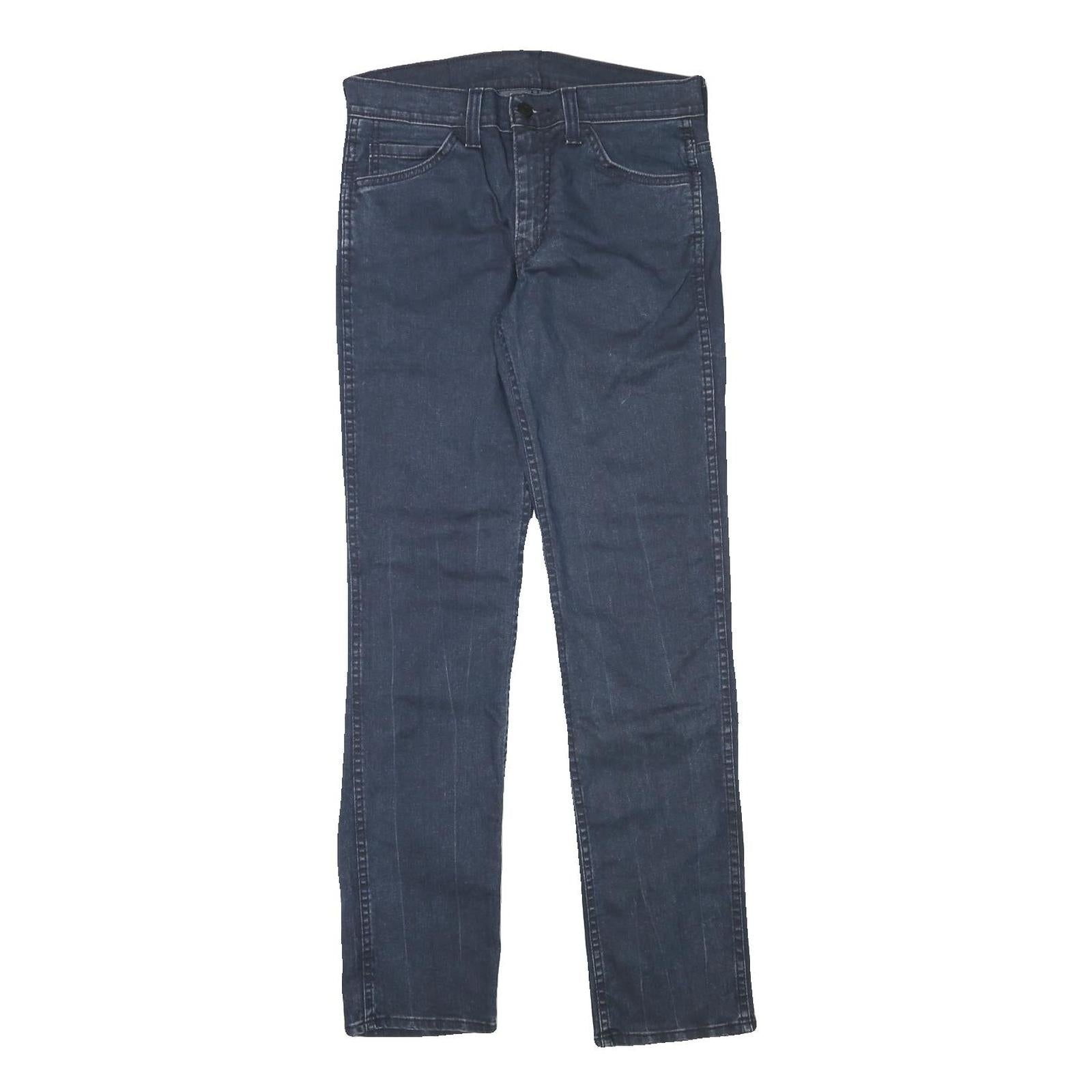 LEVI'S 511 Mens Slim Jeans Blue Denim W30 L32 Zip Cotton Blend Refurbished - N/A refurbished available on Cerqular