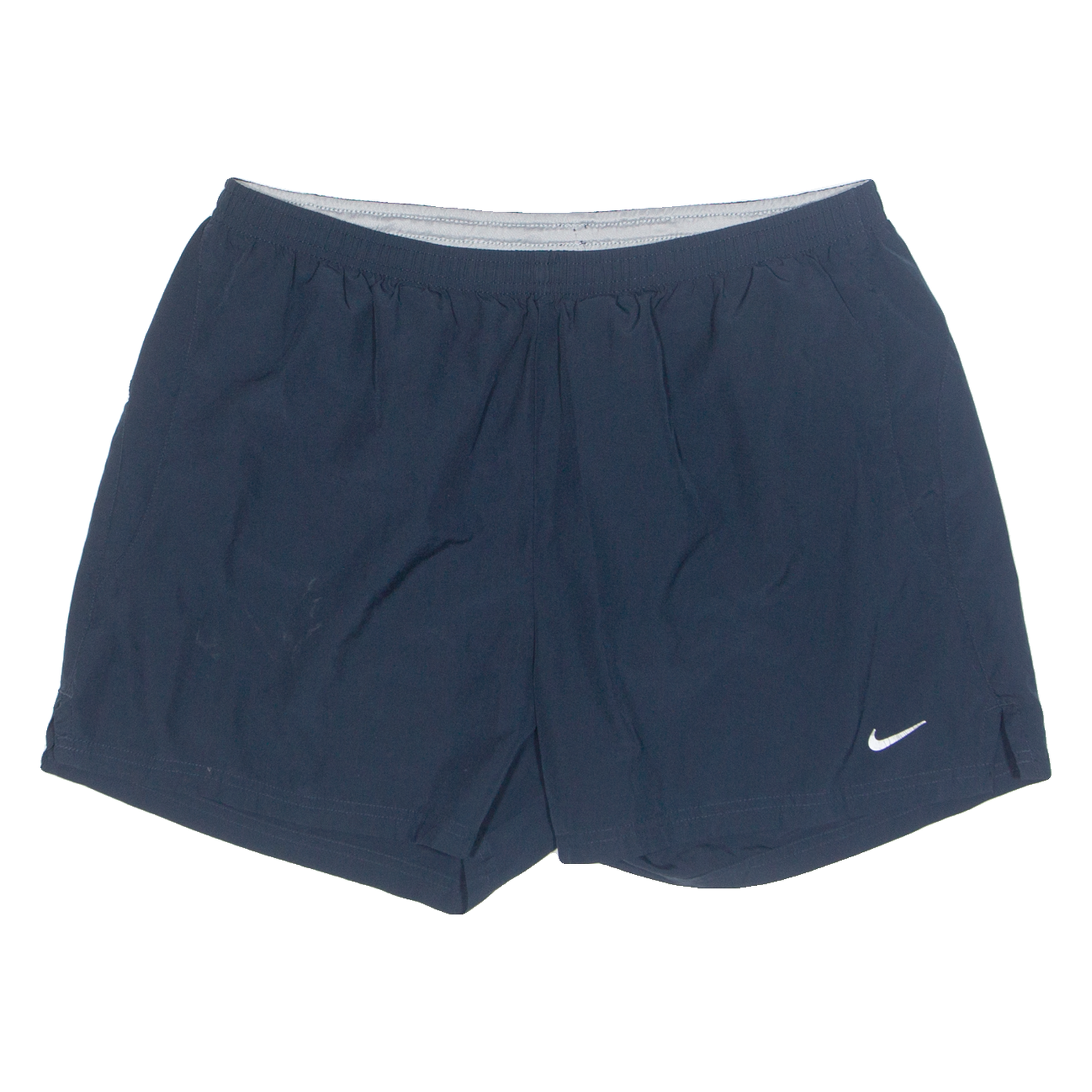 NIKE Mens Sports Shorts Blue Relaxed M W32 Refurbished - N/A refurbished available on Cerqular
