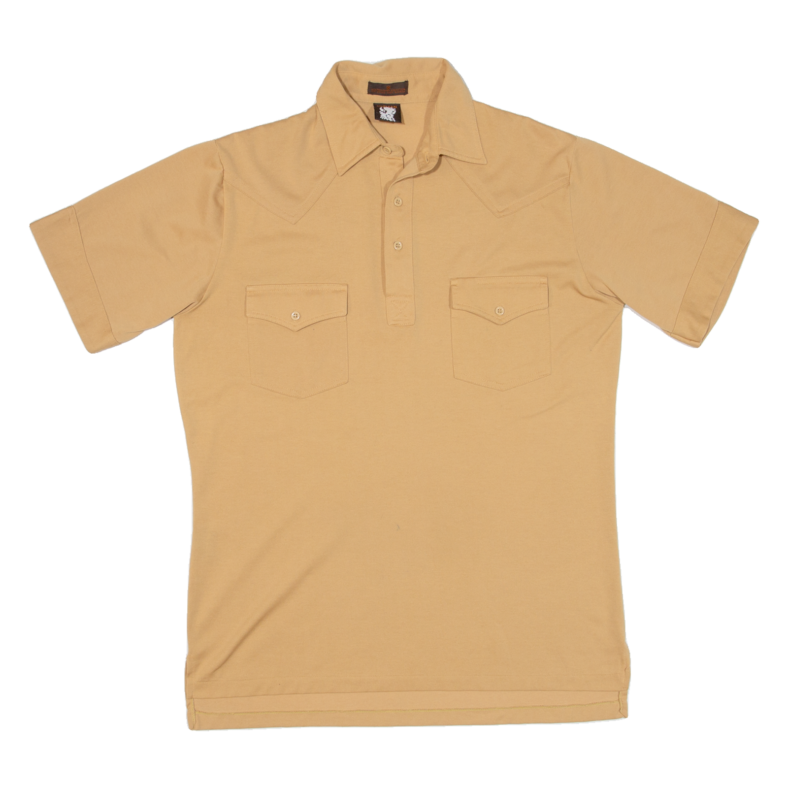 KARMAN Mens Polo Shirt Beige M Refurbished - N/A refurbished available on Cerqular