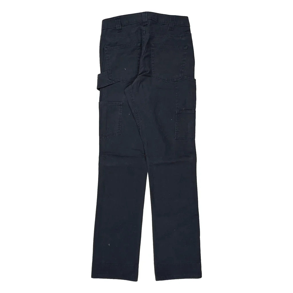 Buy Dovetail Carpenter Trousers - 28W UK 8 Black Cotton Refurbished - $33.49 Dovetail Carpenter Trousers - 28W UK 8 Black Cotton Refurbished - Thrifted (note: this is a term often used to describe second- refurbished available on Cerqular