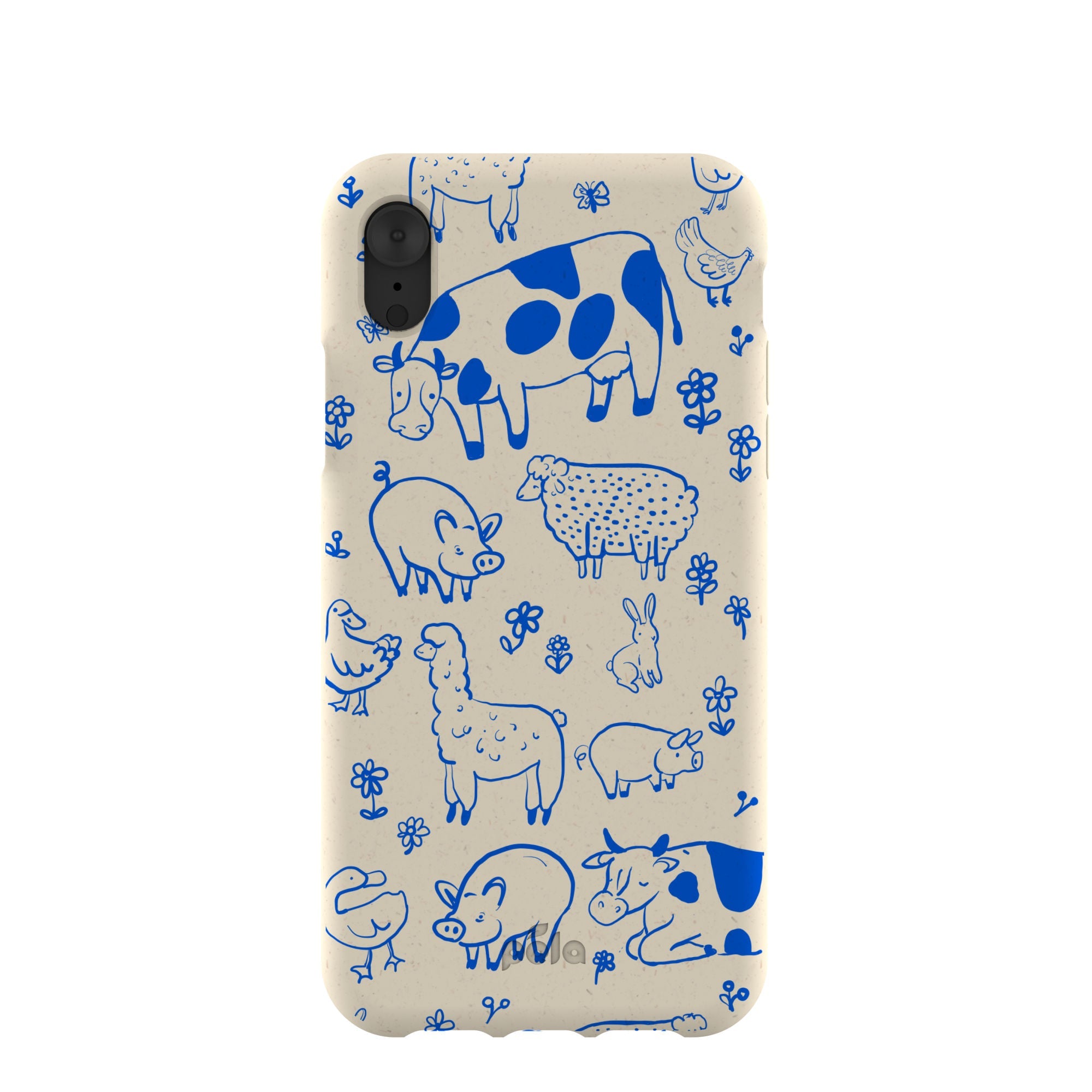 London Fog Happy Farmyard iPhone XR Case Refurbished - Pela Case refurbished available on Cerqular