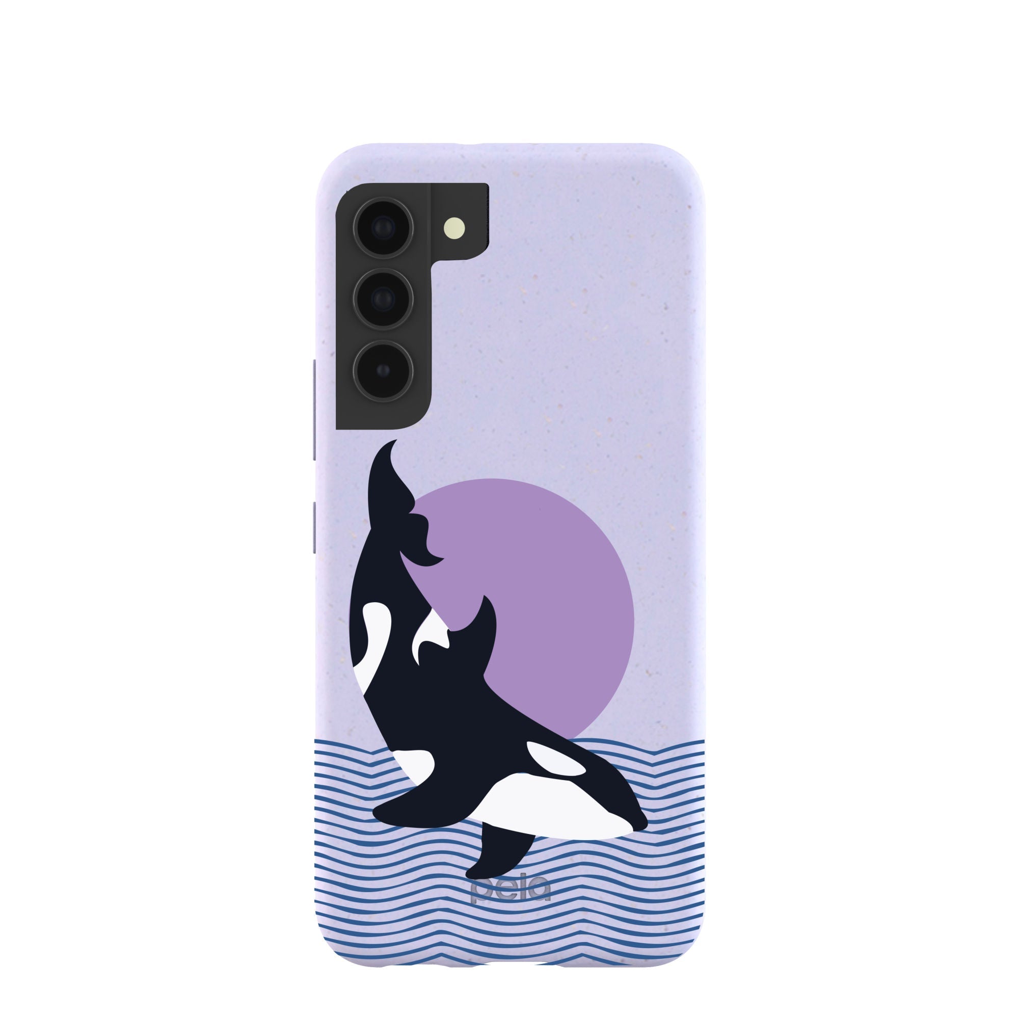 Lavender Orca Samsung Galaxy S22 Case Refurbished - Pela Case refurbished available on Cerqular