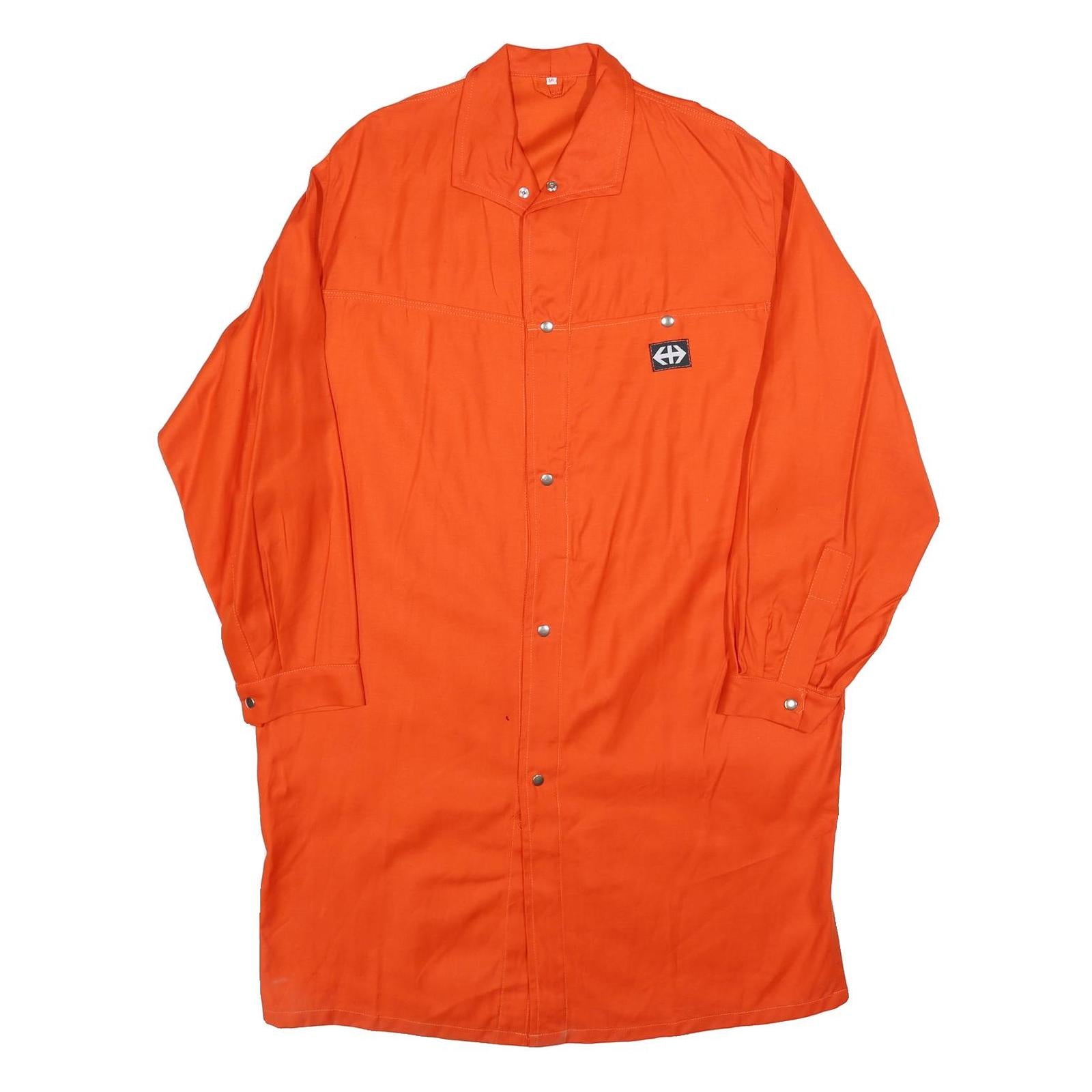 Buy Womens Orange Button Cotton Blend Classic Long Sleeve Jacket L Workwear Refurbished - $37.69 Womens Orange Button Cotton Blend Classic Long Sleeve Jacket L Workwear Refurbished - N/A refurbished available on Cerqular