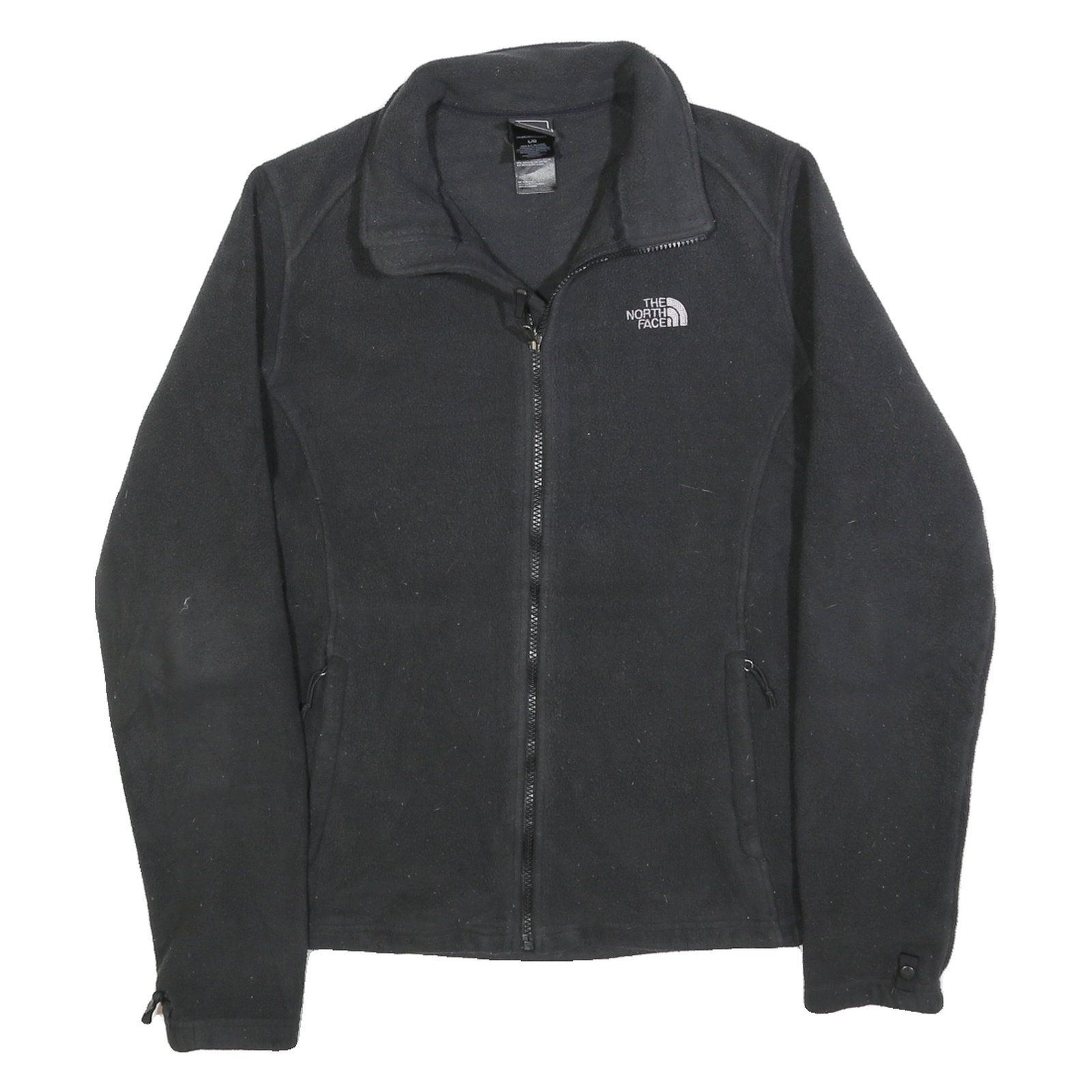 THE NORTH FACE Womens Black Casual Jumper Polo Neck Basic Knit L Outdoor Refurbished - N/A refurbished available on Cerqular