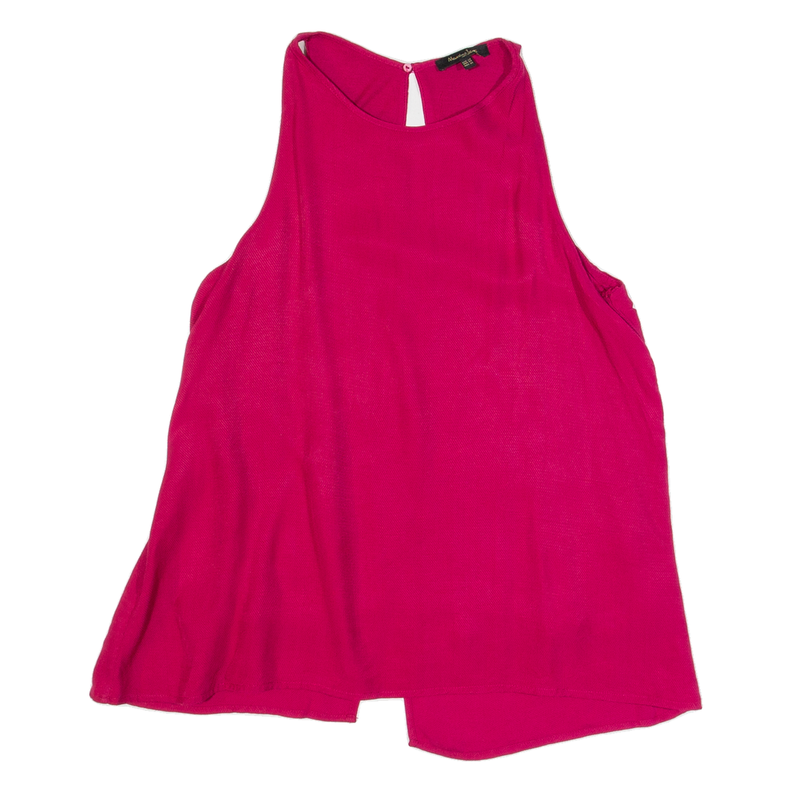 MASSIMO DUTTI Womens Vest Pink Sleeveless XS Refurbished - N/A refurbished available on Cerqular
