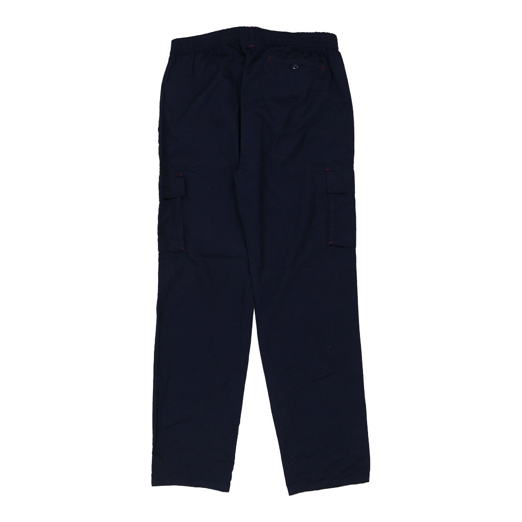 Sotto Zero Cargo Trousers - 2XL Navy Cotton Refurbished - Thrifted (note: this is a term often used to describe second- refurbished available on Cerqular