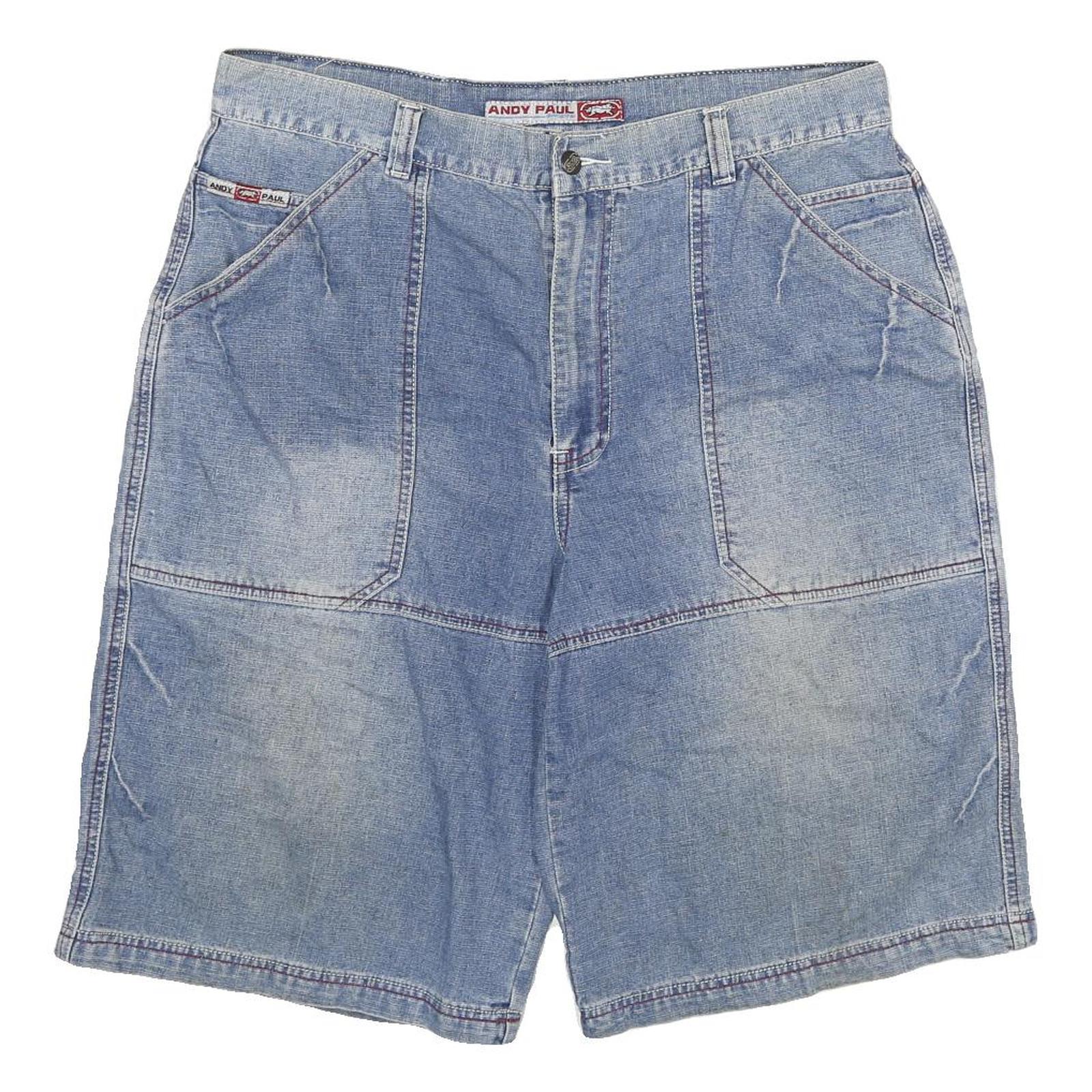 Buy ANDY PAUL Mens Denim Blue Casual Shorts 3XL W38 Cotton Blend Relaxed Fit Refurbished - $12.99 ANDY PAUL Mens Denim Blue Casual Shorts 3XL W38 Cotton Blend Relaxed Fit Refurbished - N/A refurbished available on Cerqular