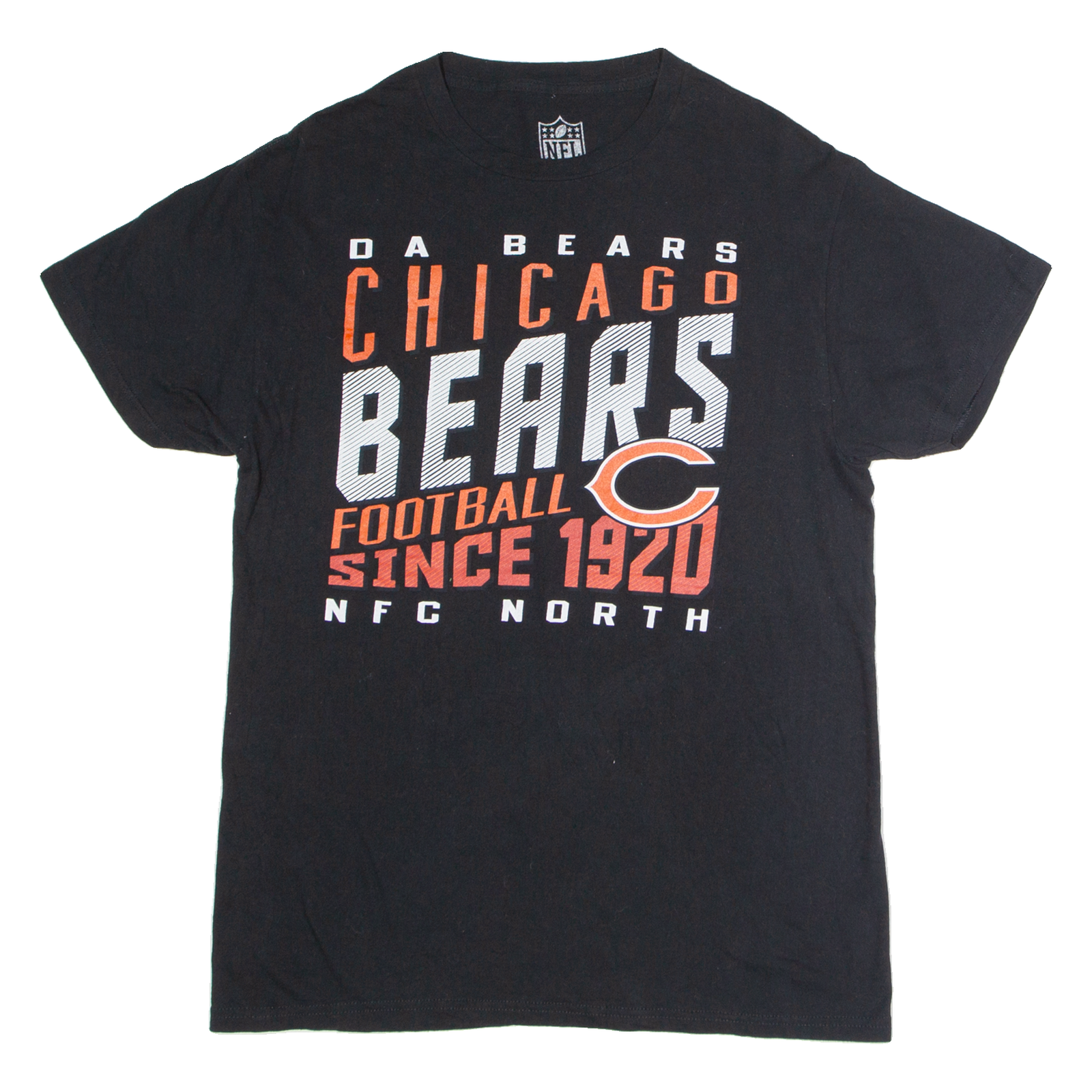 NFL Chicago Bears Mens T-Shirt Black USA M Refurbished - N/A refurbished available on Cerqular