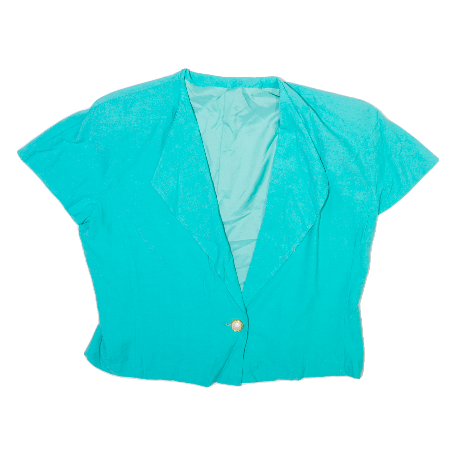 Buy Womens Cropped Waistcoat Blue V-Neck M Refurbished - $16.89 Womens Cropped Waistcoat Blue V-Neck M Refurbished - N/A refurbished available on Cerqular