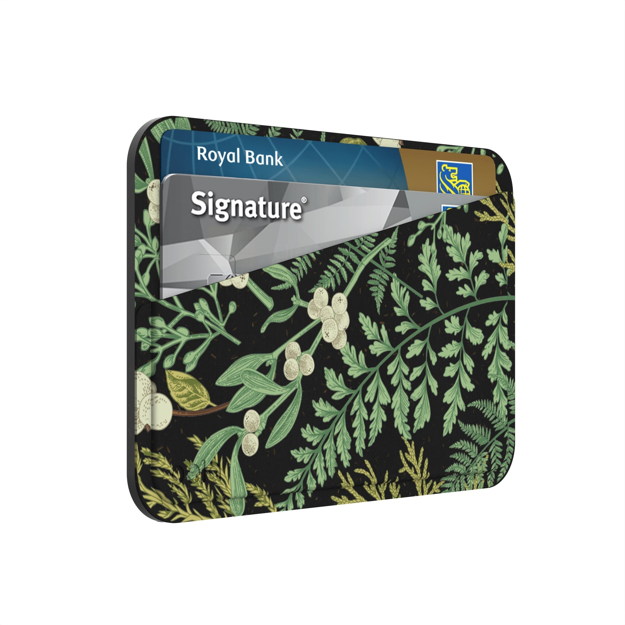 Black Herbarium Mini Wallet Refurbished - Pela Case refurbished available on Cerqular