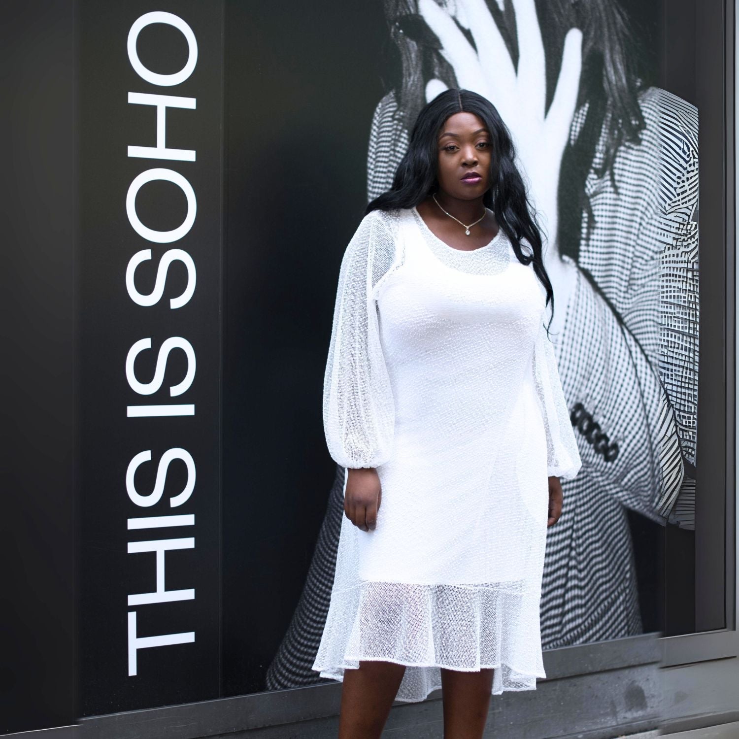 Aphrodite White Holiday Resort Midi Dress | Size: Size UK 12/ US 8 | Color: White Refurbished - N/A refurbished available on Cerqular