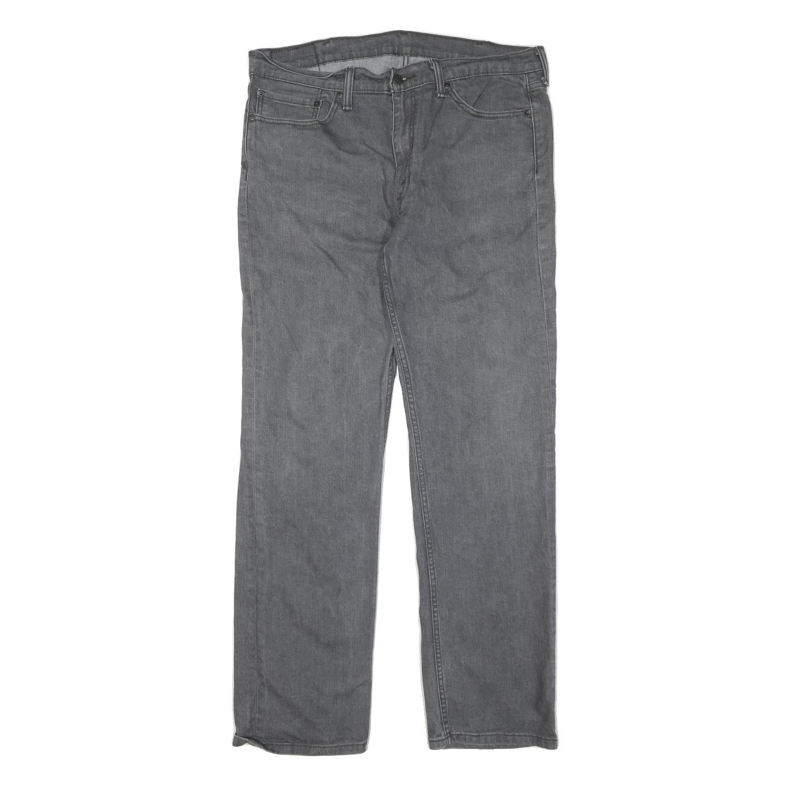 LEVI'S Mens Regular Fit Zip Closure Cotton Blend Denim Stone Wash Jeans W38 L33 Refurbished - N/A refurbished available on Cerqular