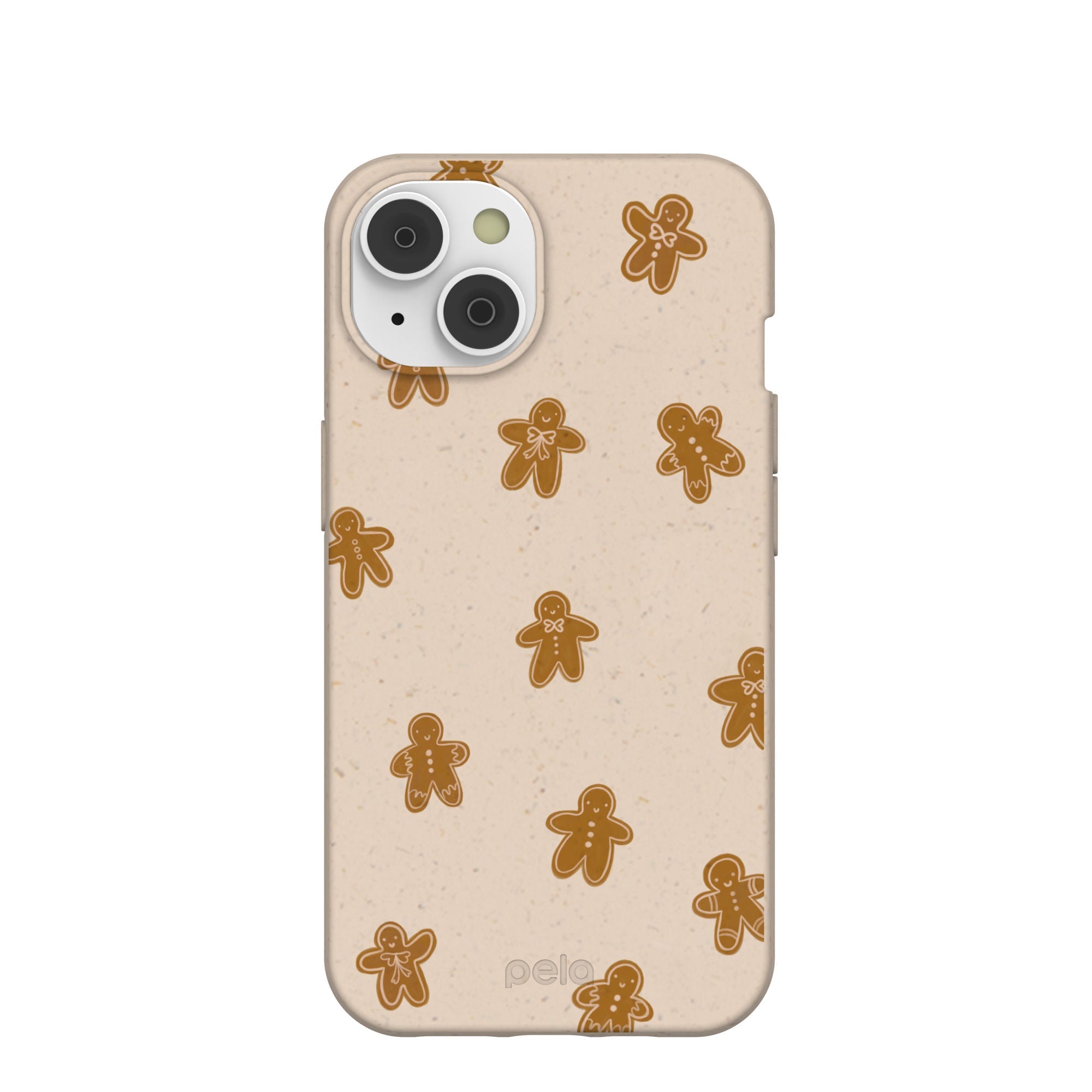 Seashell Gingerbread delight iPhone 14/16e Case Refurbished - Pela Case refurbished available on Cerqular