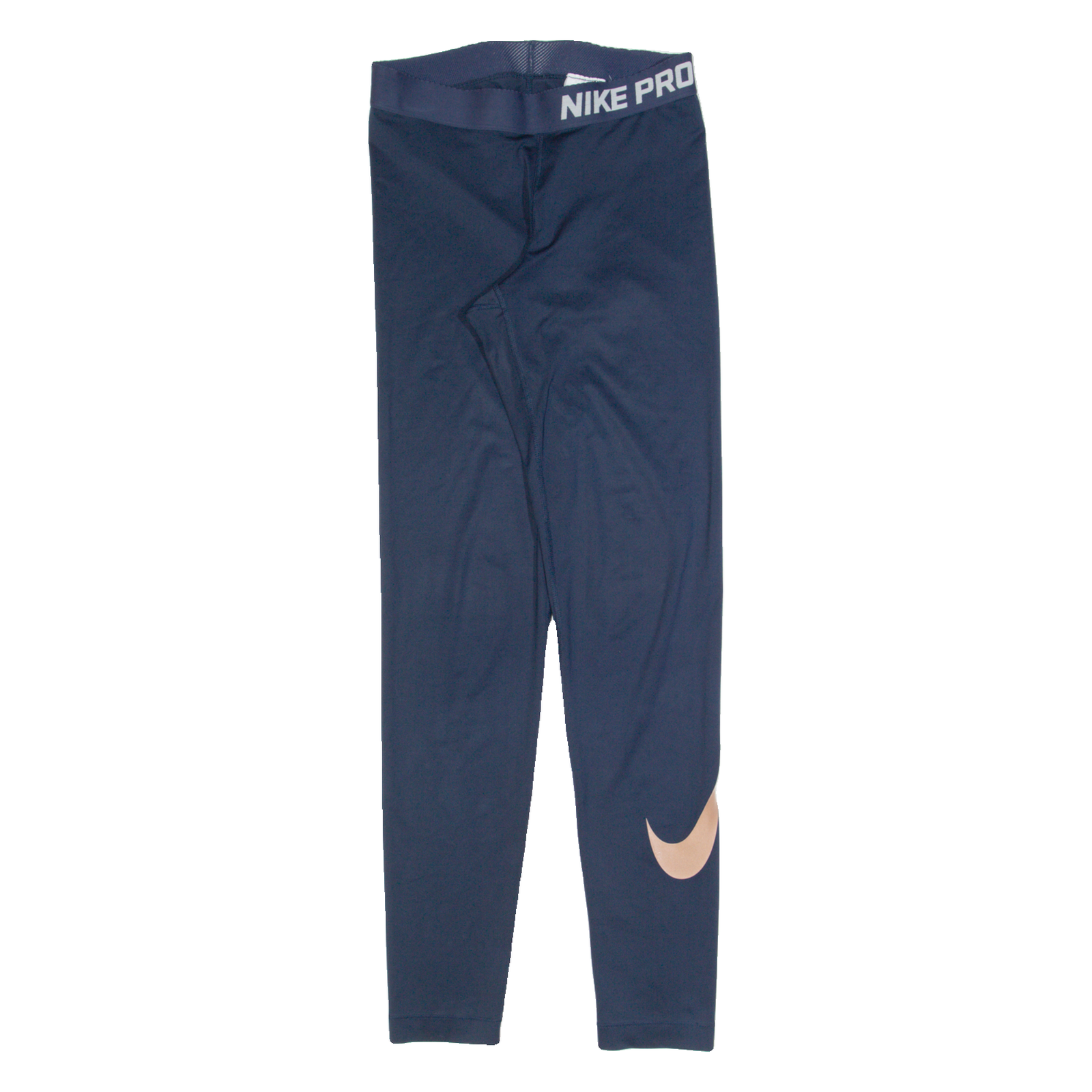 NIKE PRO Womens Leggings Blue Skinny S W24 L30 Refurbished - N/A refurbished available on Cerqular