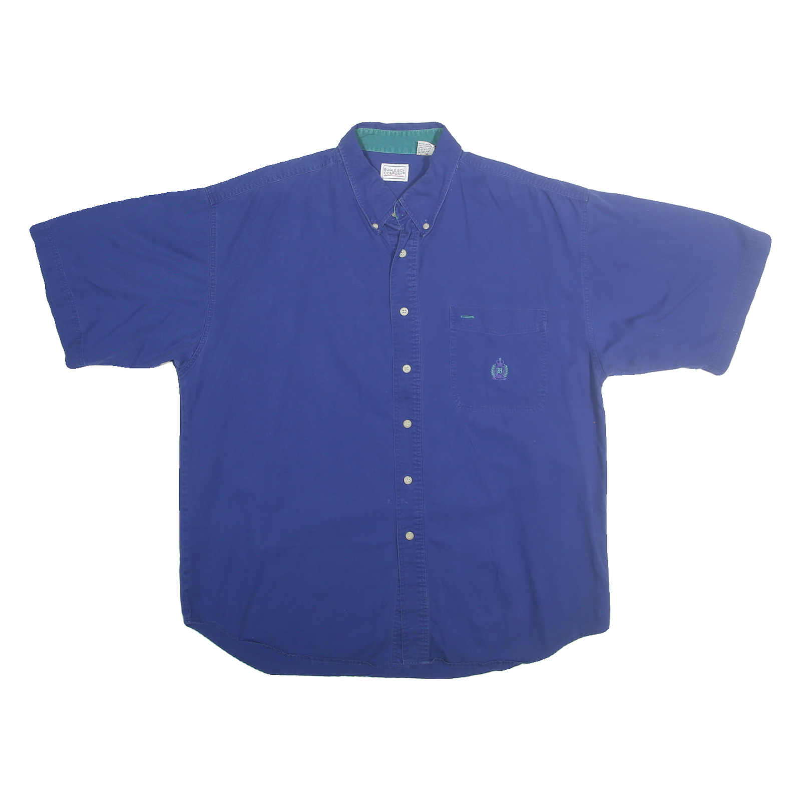Buy BUGLE BOY Mens Blue Cotton Shirt XL Classic Button-Down Short Sleeve Casual Refurbished - $54.59 BUGLE BOY Mens Blue Cotton Shirt XL Classic Button-Down Short Sleeve Casual Refurbished - N/A refurbished available on Cerqular