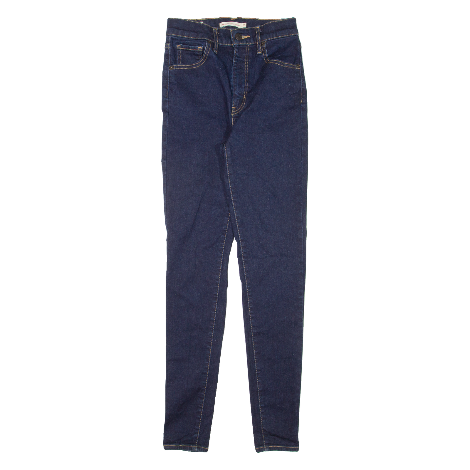LEVI'S Mile High BIG E Womens Jeans Blue Slim Skinny W25 L30 Refurbished - N/A refurbished available on Cerqular