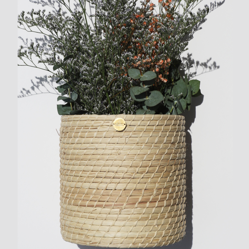 Multipurpose Palm Basket - Home Decor Refurbished - Apalma Handmade refurbished available on Cerqular