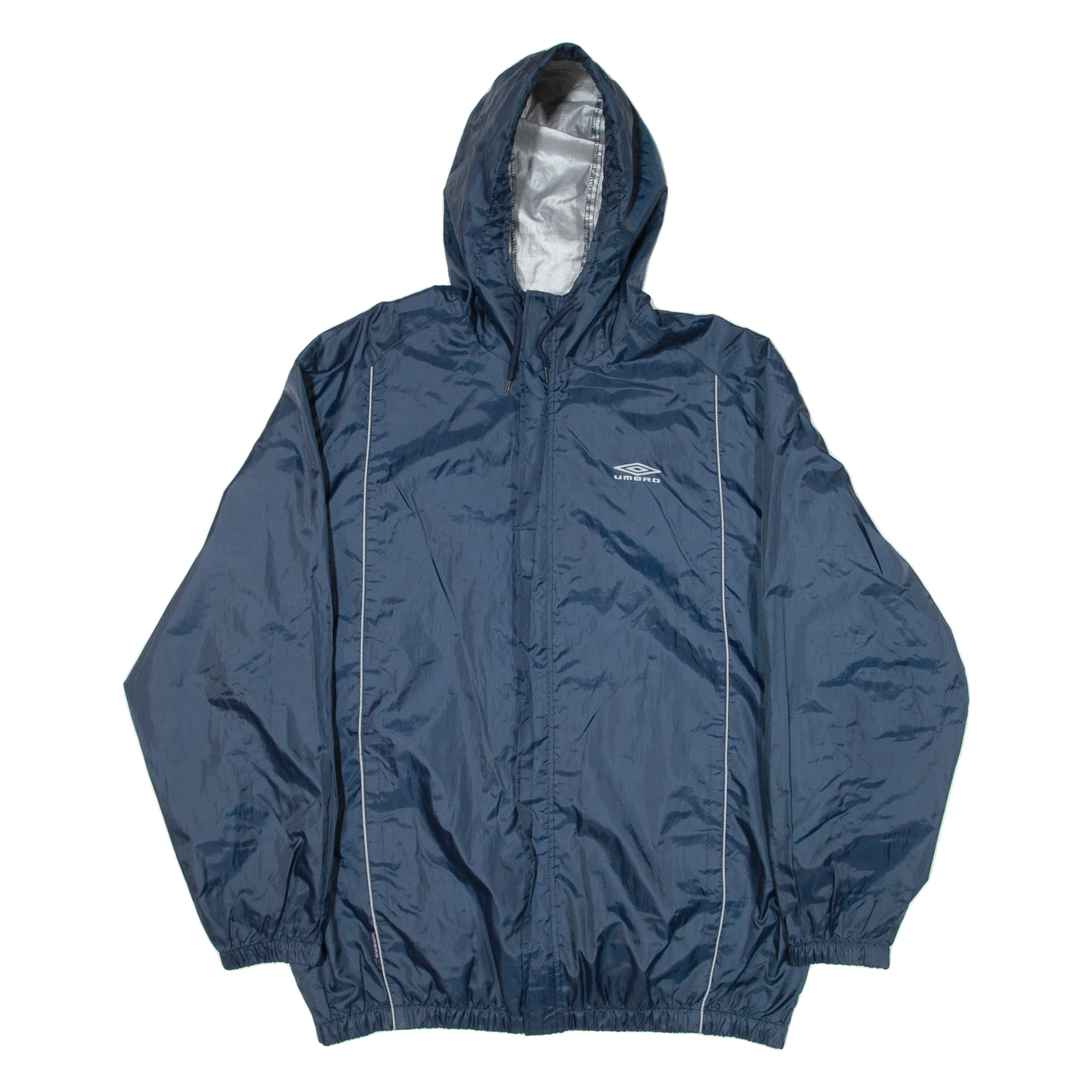 UMBRO Mens Shell Jacket Blue Hooded XL Refurbished - N/A refurbished available on Cerqular