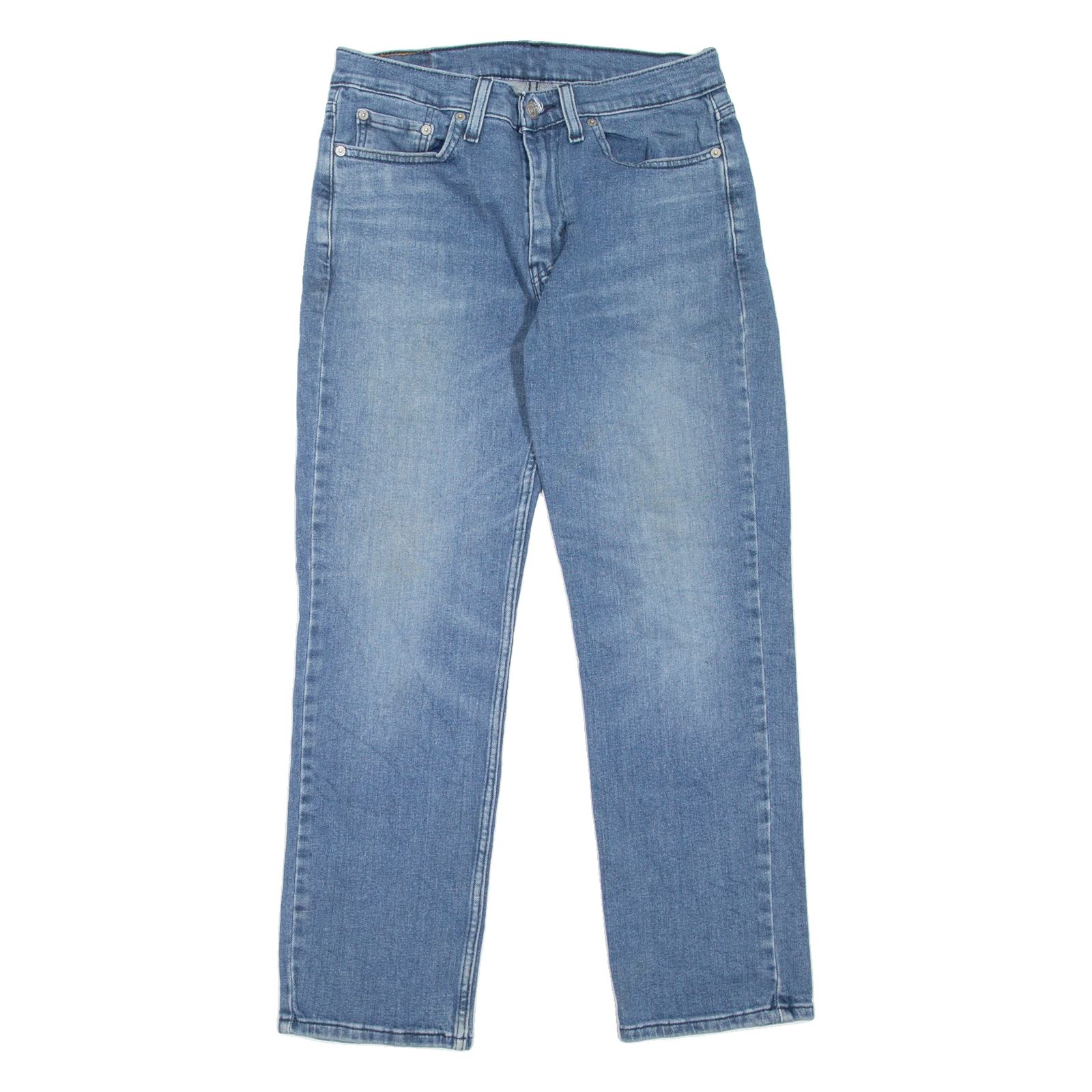 LEVI'S 514 Jeans Mens Blue Slim Straight Stone Wash W30 L30 Refurbished - N/A refurbished available on Cerqular