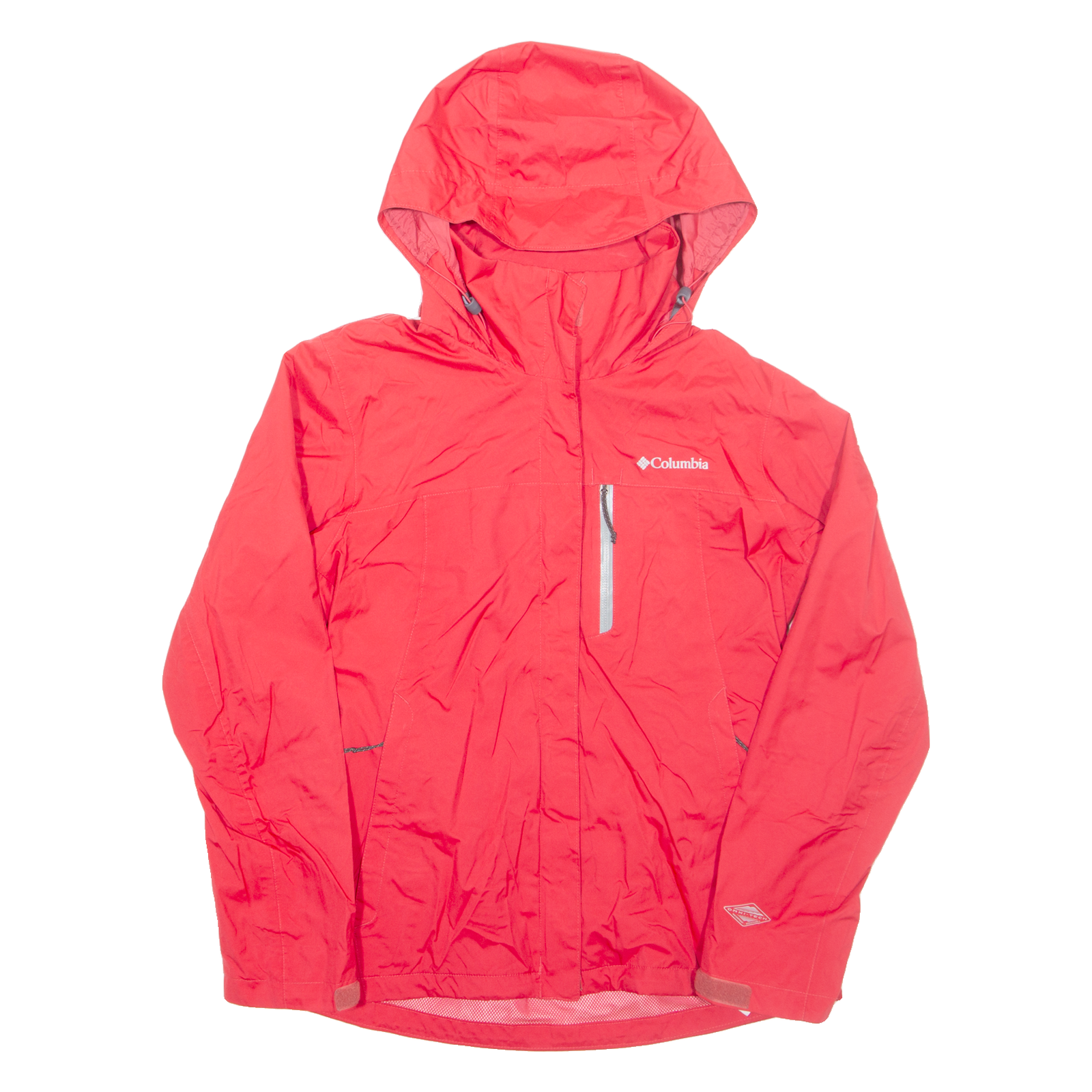 COLUMBIA Lightweight Womens Rain Jacket Pink Hooded S Refurbished - N/A refurbished available on Cerqular
