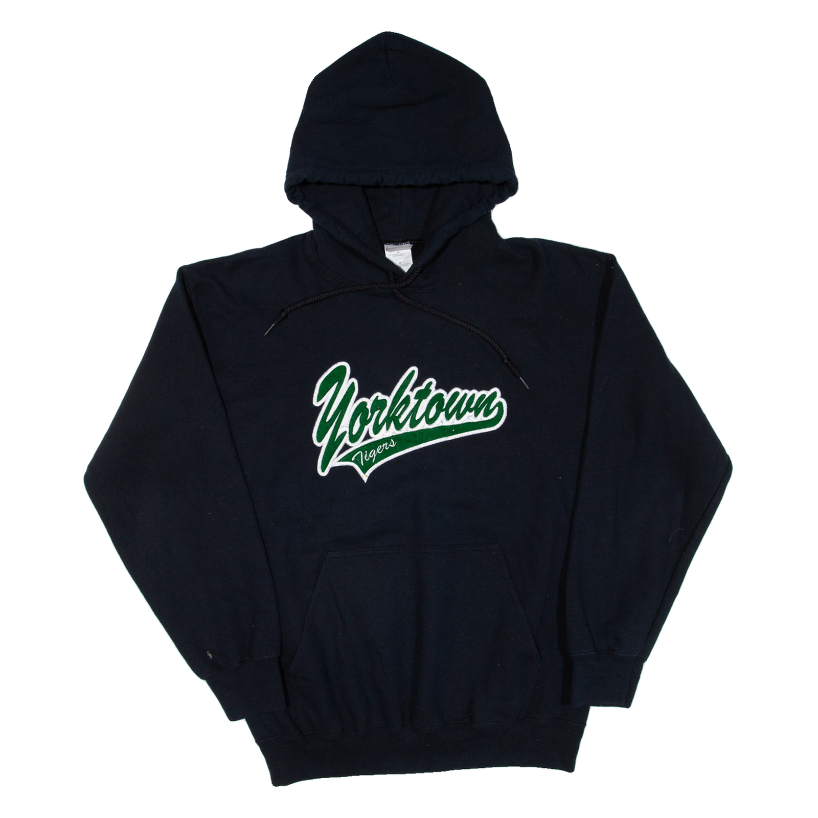 GILDAN Yorktown Tigers Mens Black Hoodie USA M Refurbished - N/A refurbished available on Cerqular
