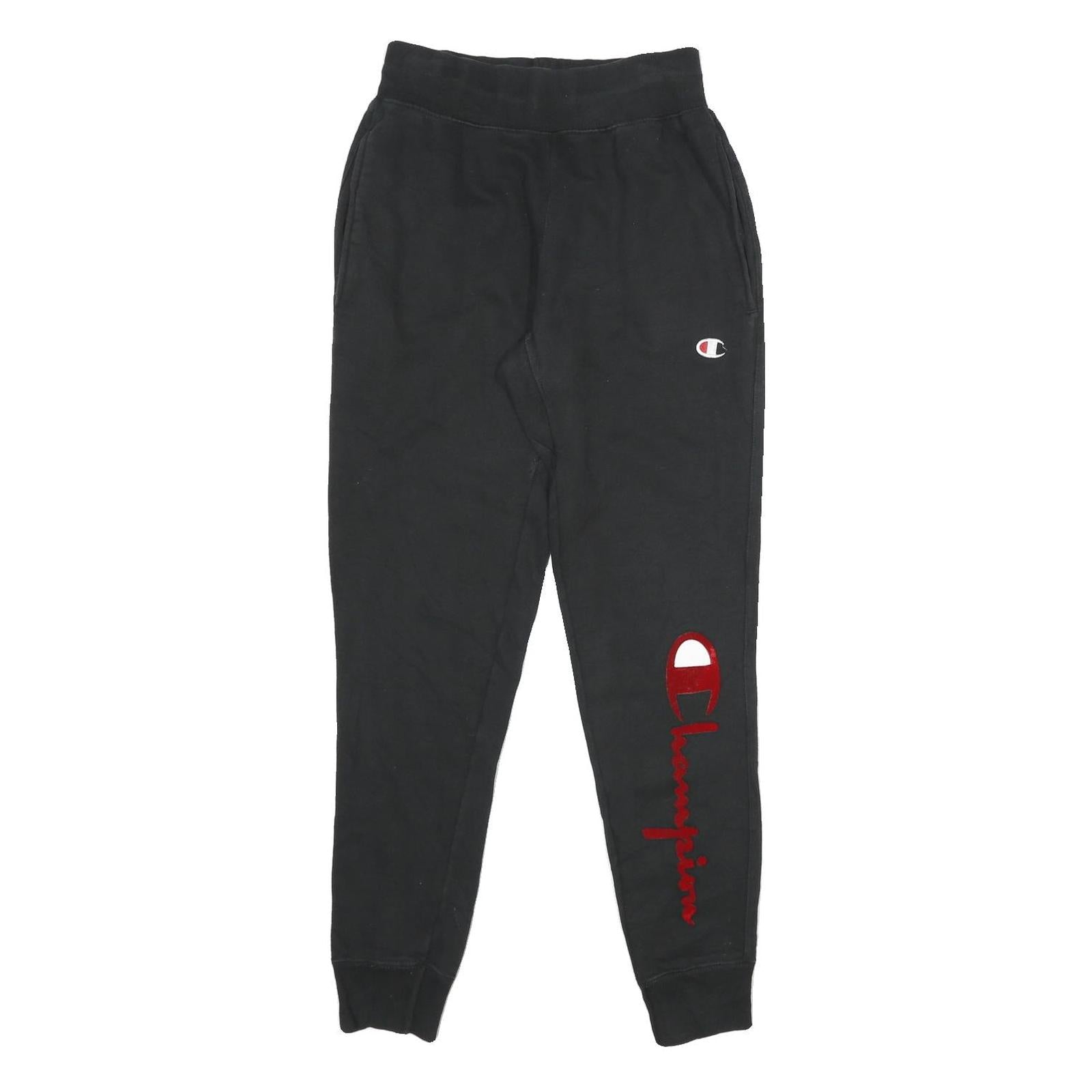 Buy CHAMPION REVERSE WEAVE Mens Joggers Black S W24 L30 Cotton Blend Slim Tapered Refurbished - $33.79 CHAMPION REVERSE WEAVE Mens Joggers Black S W24 L30 Cotton Blend Slim Tapered Refurbished - N/A refurbished available on Cerqular