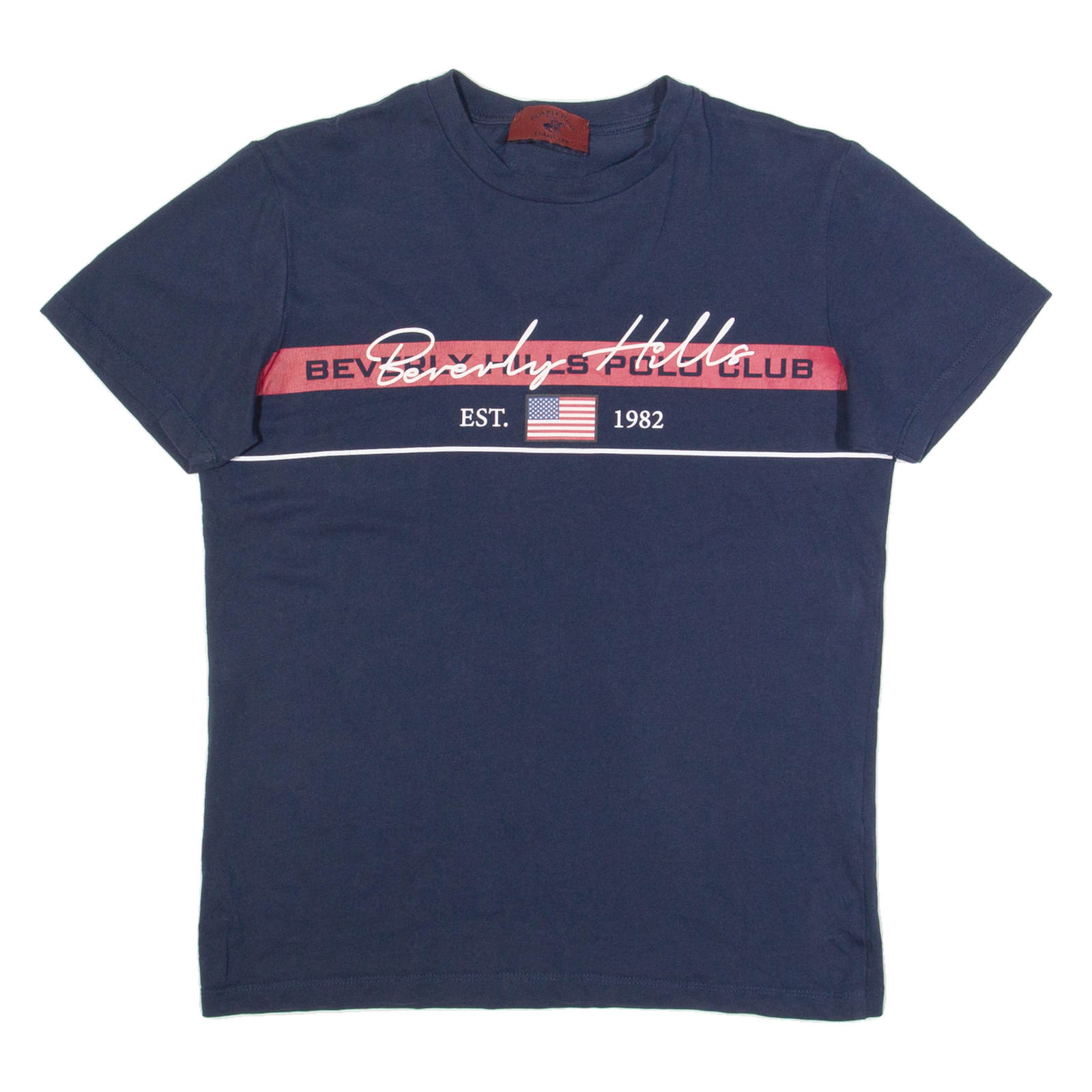 BEVERLY HILLS POLO CLUB Mens T-Shirt Blue S Refurbished - N/A refurbished available on Cerqular