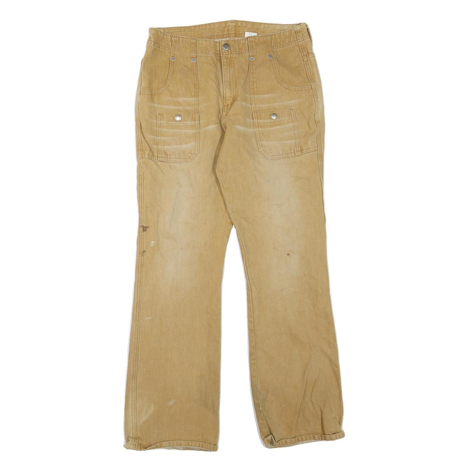 LEVI'S 515 Womens Jeans Beige Regular Straight Denim W30 L32 Workwear Pocket Refurbished - N/A refurbished available on Cerqular