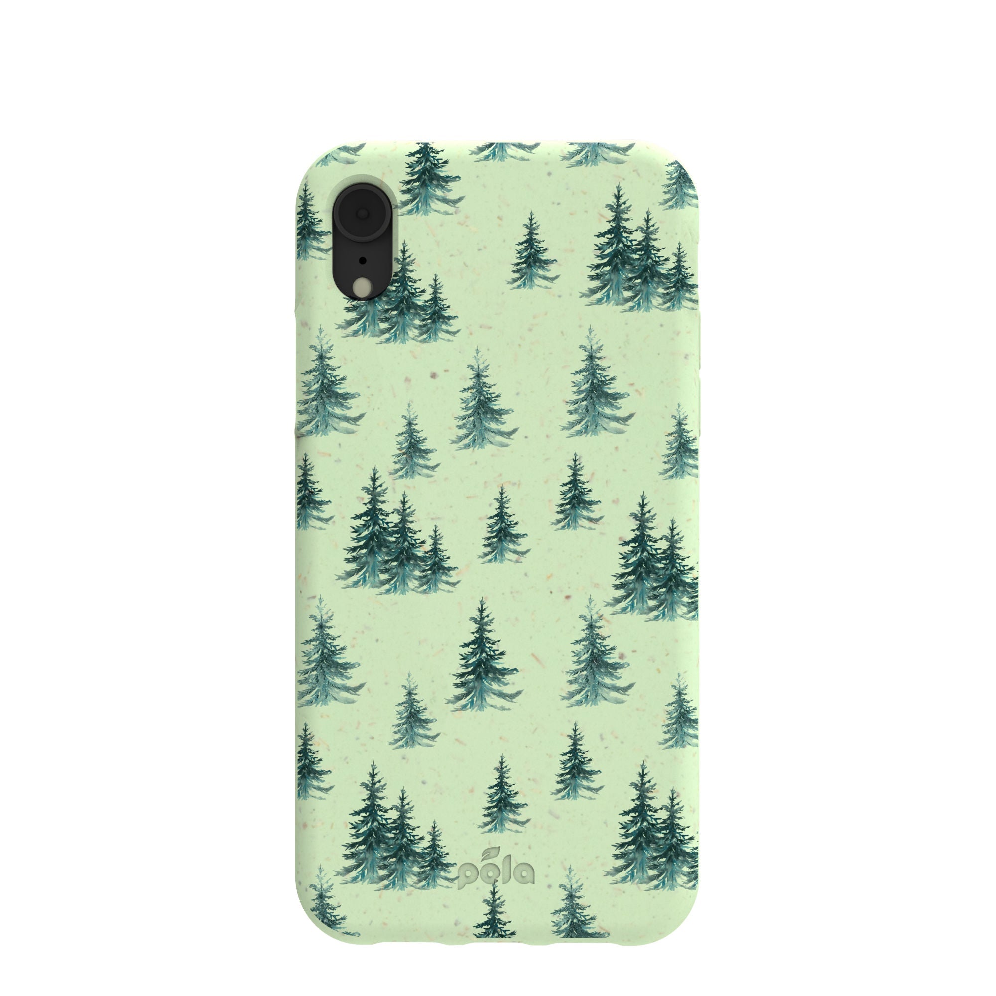 Sage Green Pine Season iPhone XR Case Refurbished - Pela Case refurbished available on Cerqular