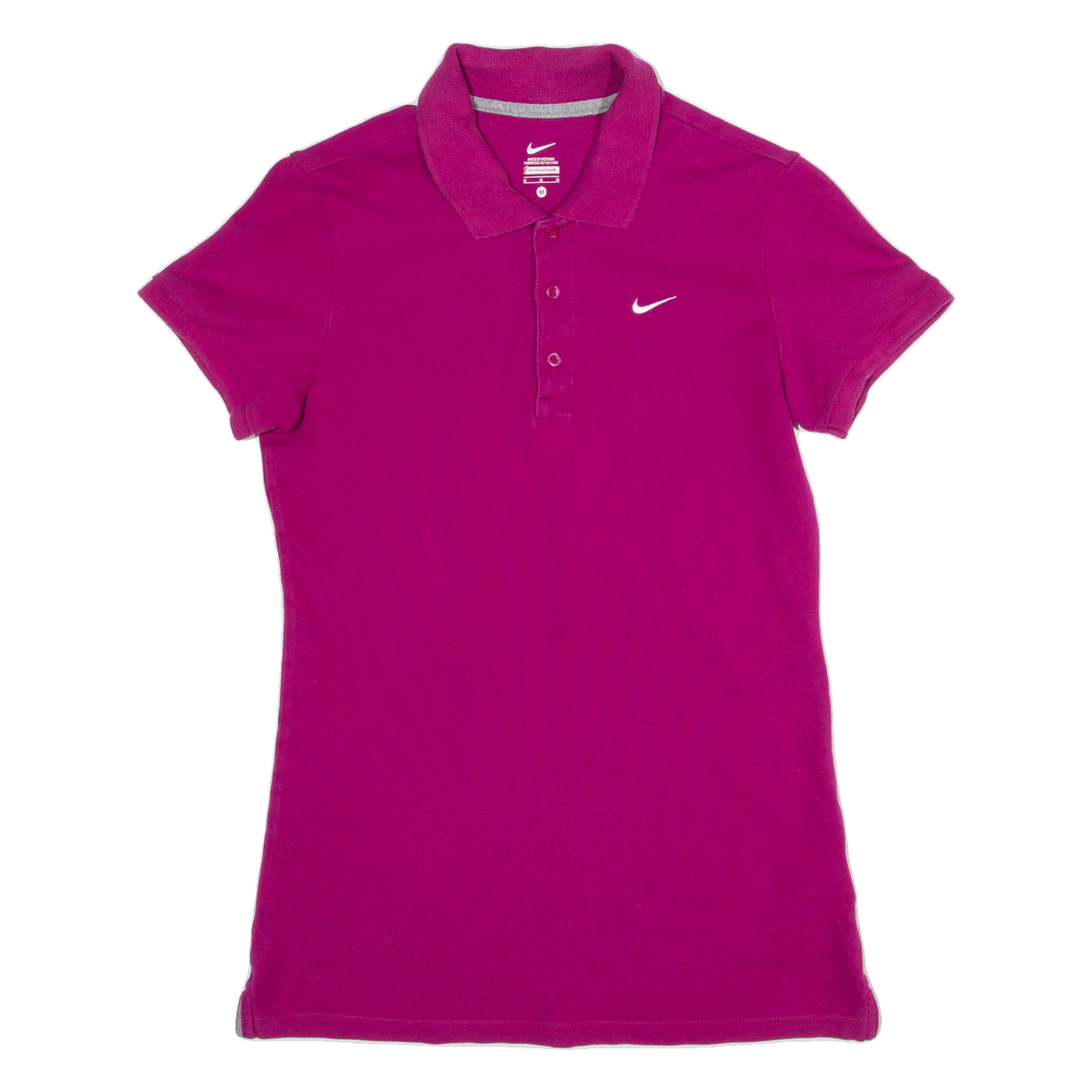 NIKE Womens Polo Shirt Pink M Refurbished - N/A refurbished available on Cerqular