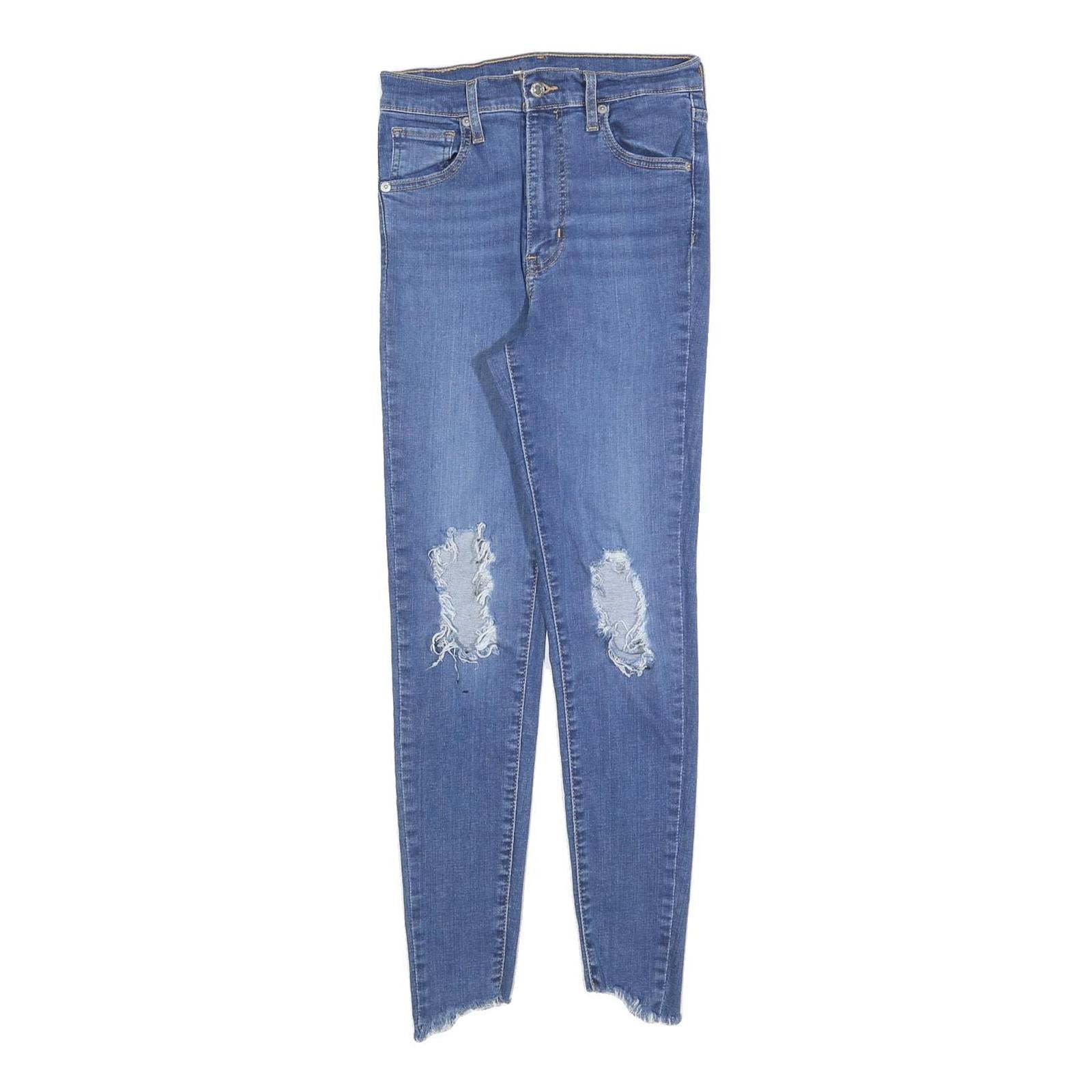 Buy LEVI'S Womens Slim Blue Denim Light W26 L26 Skinny Ripped Ankle Jeans Zip Refurbished - $41.59 LEVI'S Womens Slim Blue Denim Light W26 L26 Skinny Ripped Ankle Jeans Zip Refurbished - N/A refurbished available on Cerqular