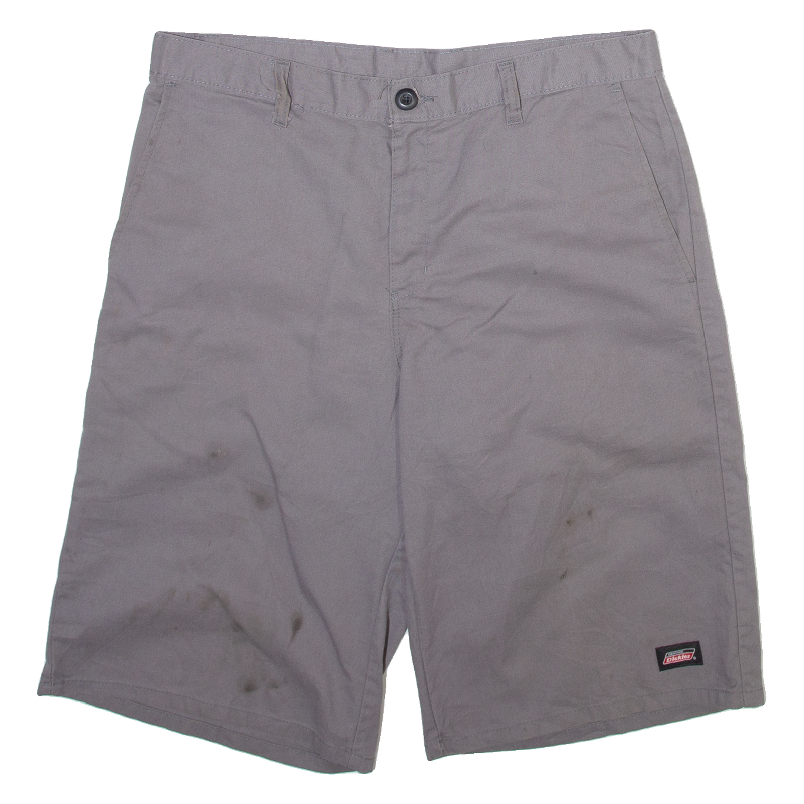 DICKIES Mens Workwear Shorts Grey M W34 Refurbished - N/A refurbished available on Cerqular