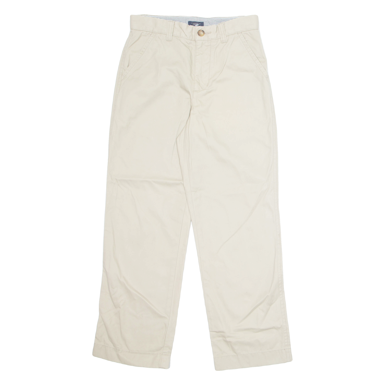 TOMMY HILFIGER Mens Trousers Beige Regular Straight W26 L26 Refurbished - N/A refurbished available on Cerqular