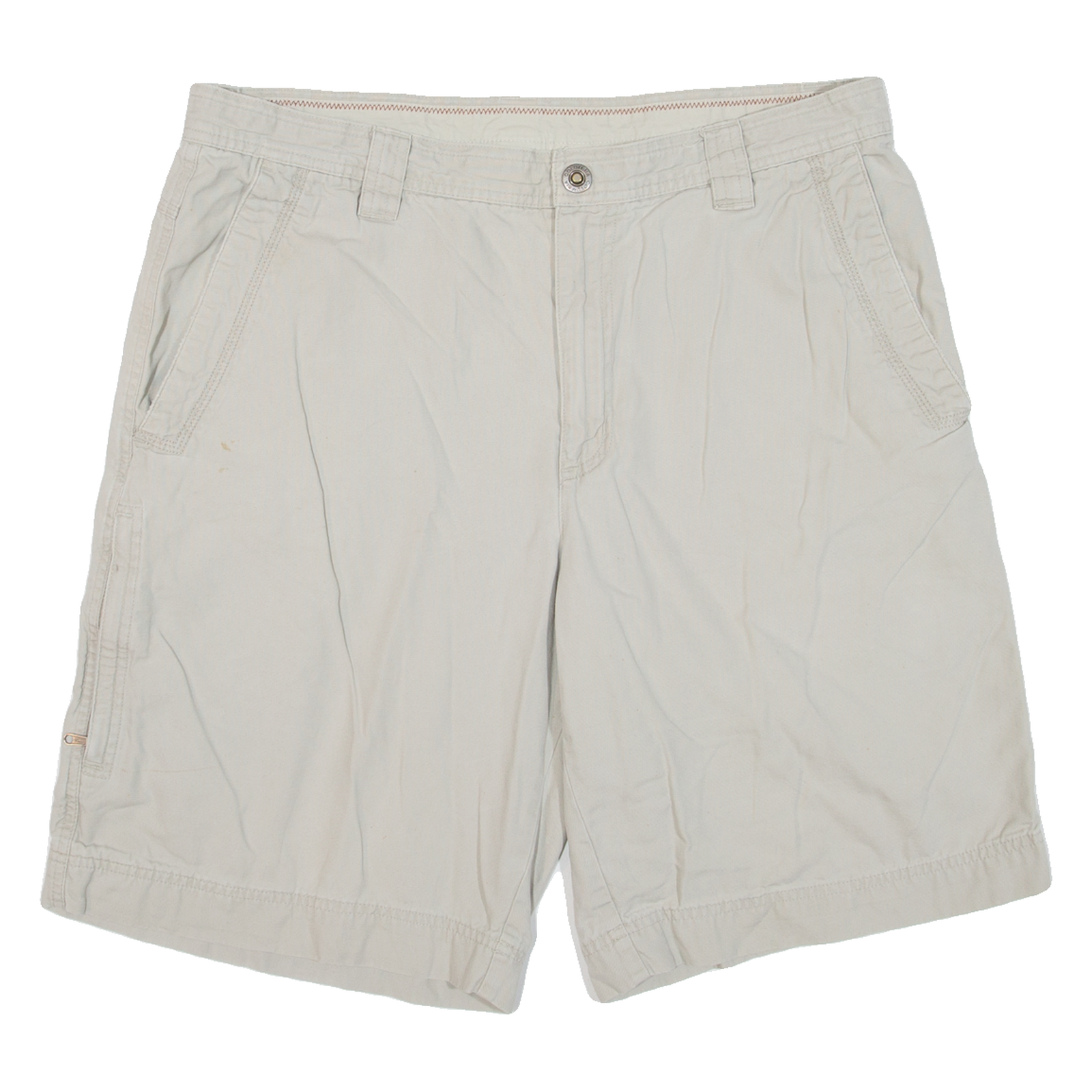 COLUMBIA Mens Workwear Shorts Beige L W36 Refurbished - N/A refurbished available on Cerqular