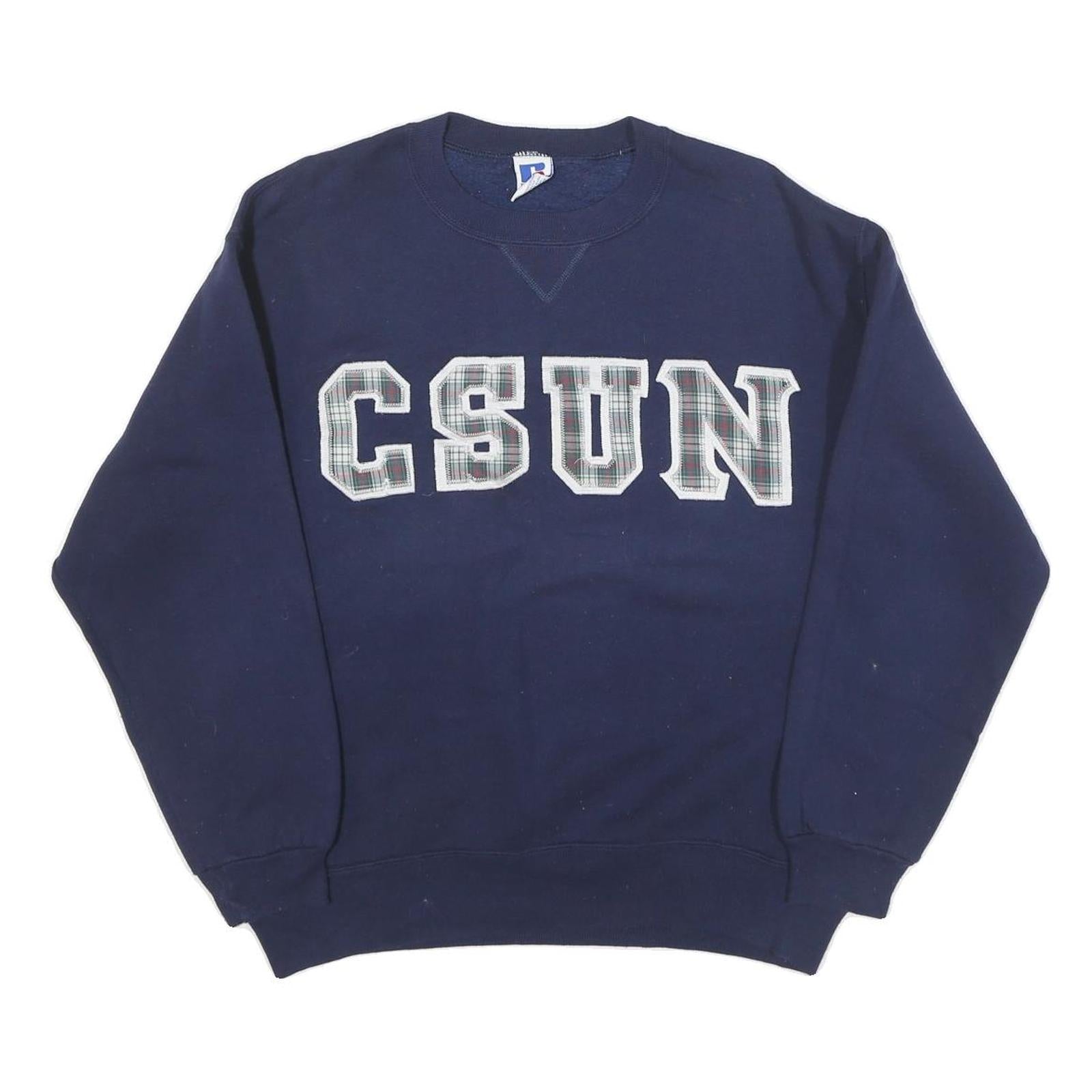 Buy RUSSELL ATHLETIC Womens Navy Blue CSUN Crew Neck L Cotton Blend Sweatshirt Refurbished - $29.89 RUSSELL ATHLETIC Womens Navy Blue CSUN Crew Neck L Cotton Blend Sweatshirt Refurbished - N/A refurbished available on Cerqular