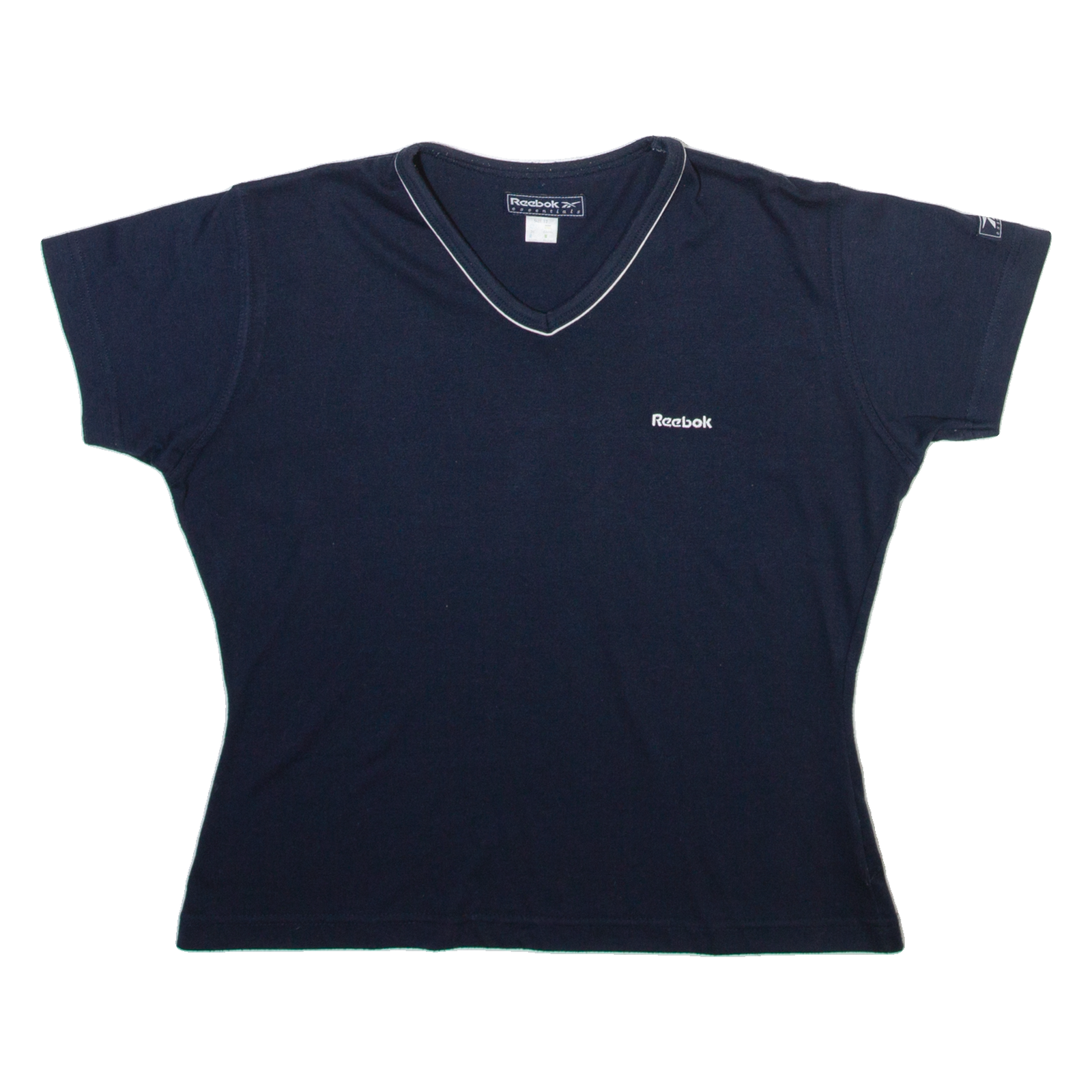 Buy REEBOK Womens T-Shirt Blue V-Neck UK 12 Refurbished - $15.59 REEBOK Womens T-Shirt Blue V-Neck UK 12 Refurbished - N/A refurbished available on Cerqular