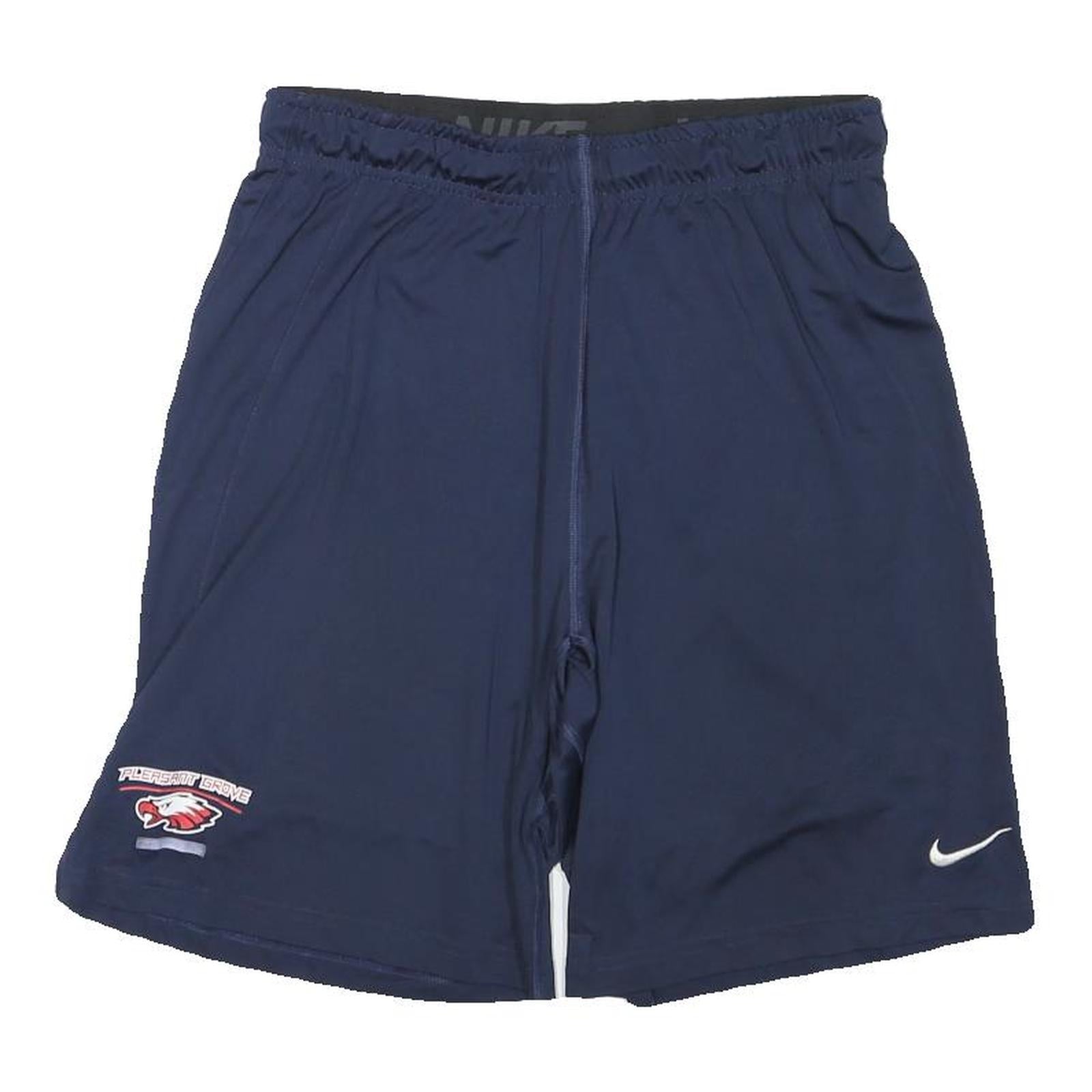 NIKE Mens Shorts Blue Casual M W28 Pleasant Grove Eagle Logo Polyester Blend Refurbished - N/A refurbished available on Cerqular